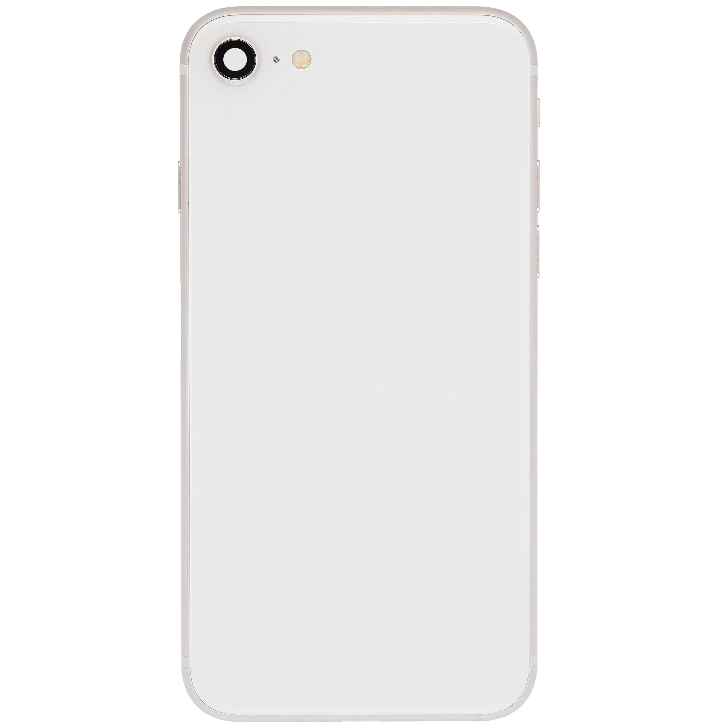 Rückgehäuse mit Ladebuchse Flex und Kleinteilen vormontiert für iPhone SE (2022) (ausgebautes Originalteil: Grade B) (Starlight) – Bild 3