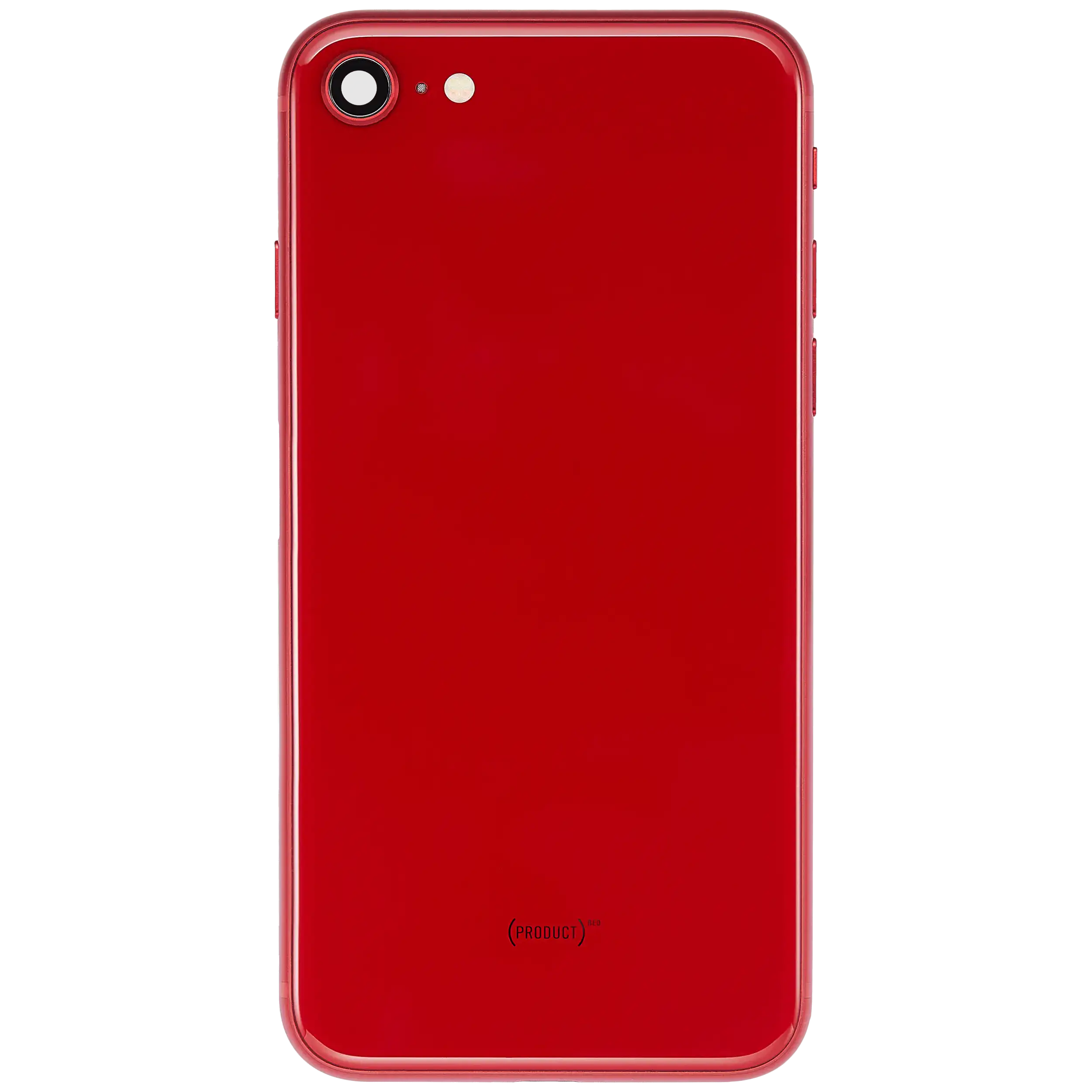 Rückgehäuse mit Ladebuchse Flex und Kleinteilen vormontiert für iPhone SE (2022) (ausgebautes Originalteil: Grade C) (Red (Rot)) – Bild 3