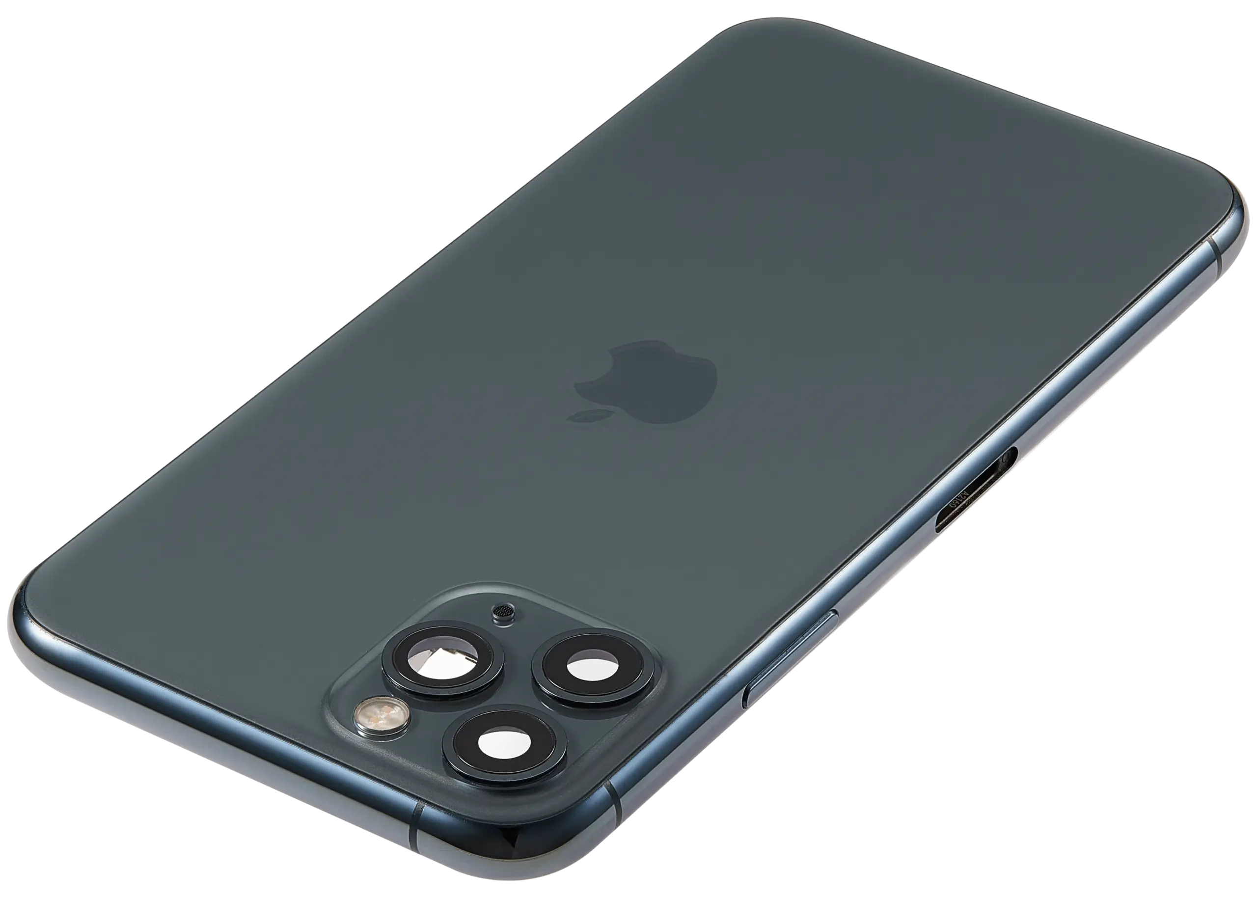 Rückgehäuse mit Ladebuchsen-Flex und Kleinteilen für iPhone 11 Pro (ausgebautes Originalteil: Grade B) (Midnight Green) – Bild 4