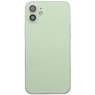 Rückgehäuse mit Ladebuchsen-Flex und Kleinteilen für iPhone 12 (EU / globale Version) (ausgebautes Originalteil: Grade B) (Green (Grün))