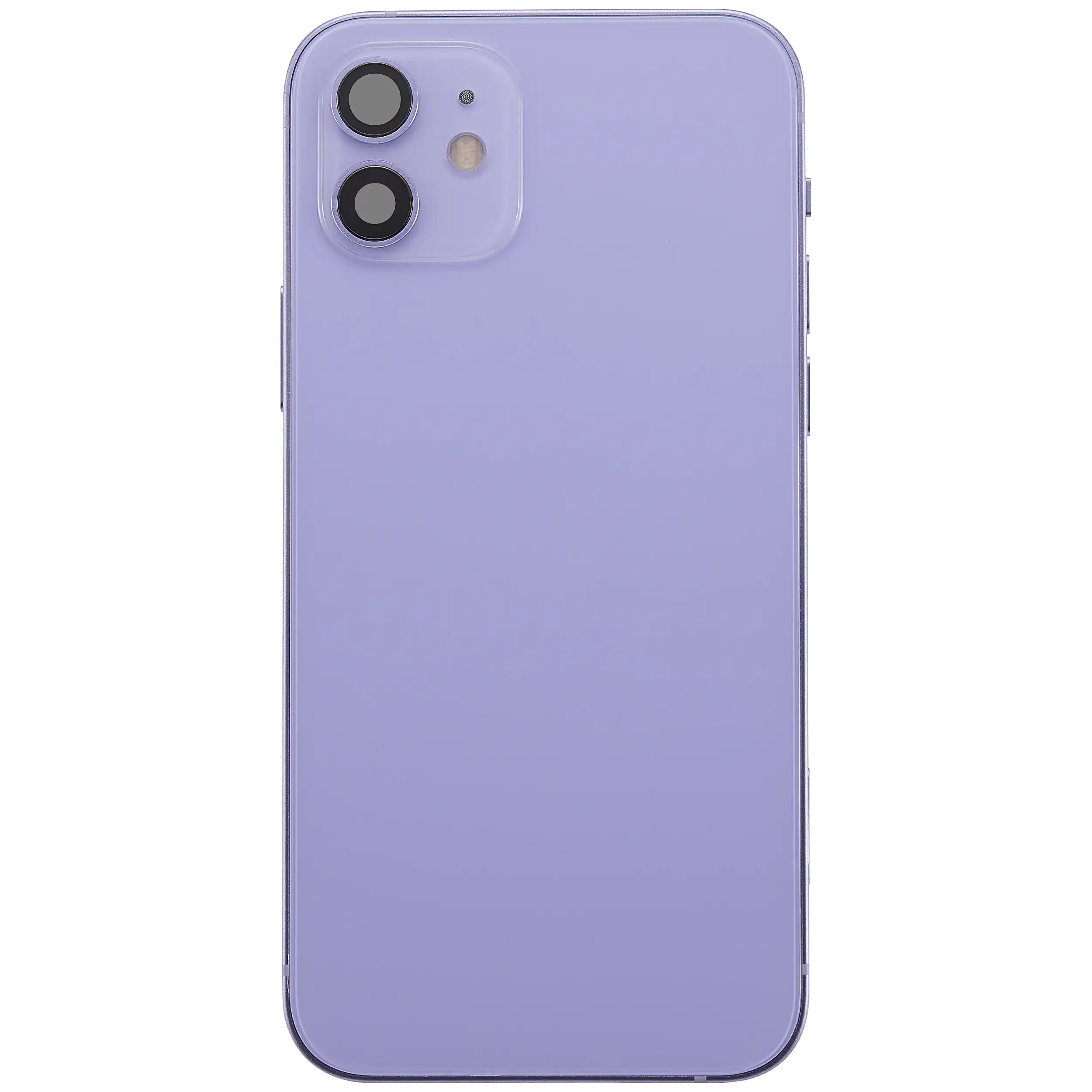 Rückgehäuse mit Ladebuchsen-Flex und Kleinteilen für iPhone 12 (EU / globale Version) (ausgebautes Originalteil: Grade B) (Purple (Violett)) – Bild 3