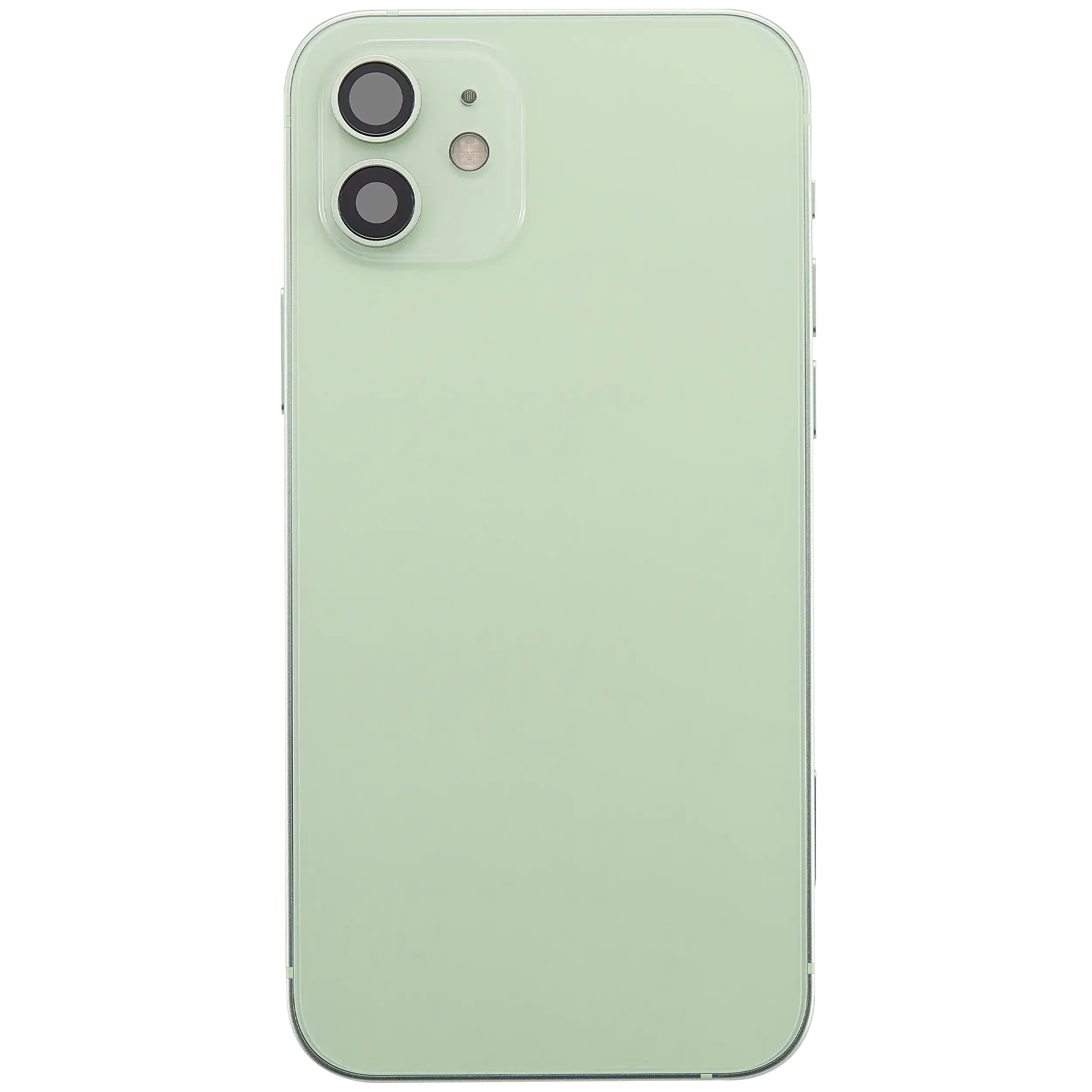 Rückgehäuse mit Ladebuchsen-Flex und Kleinteilen für iPhone 12 (EU / globale Version) (ausgebautes Originalteil: Grade C) (Green (Grün)) – Bild 3