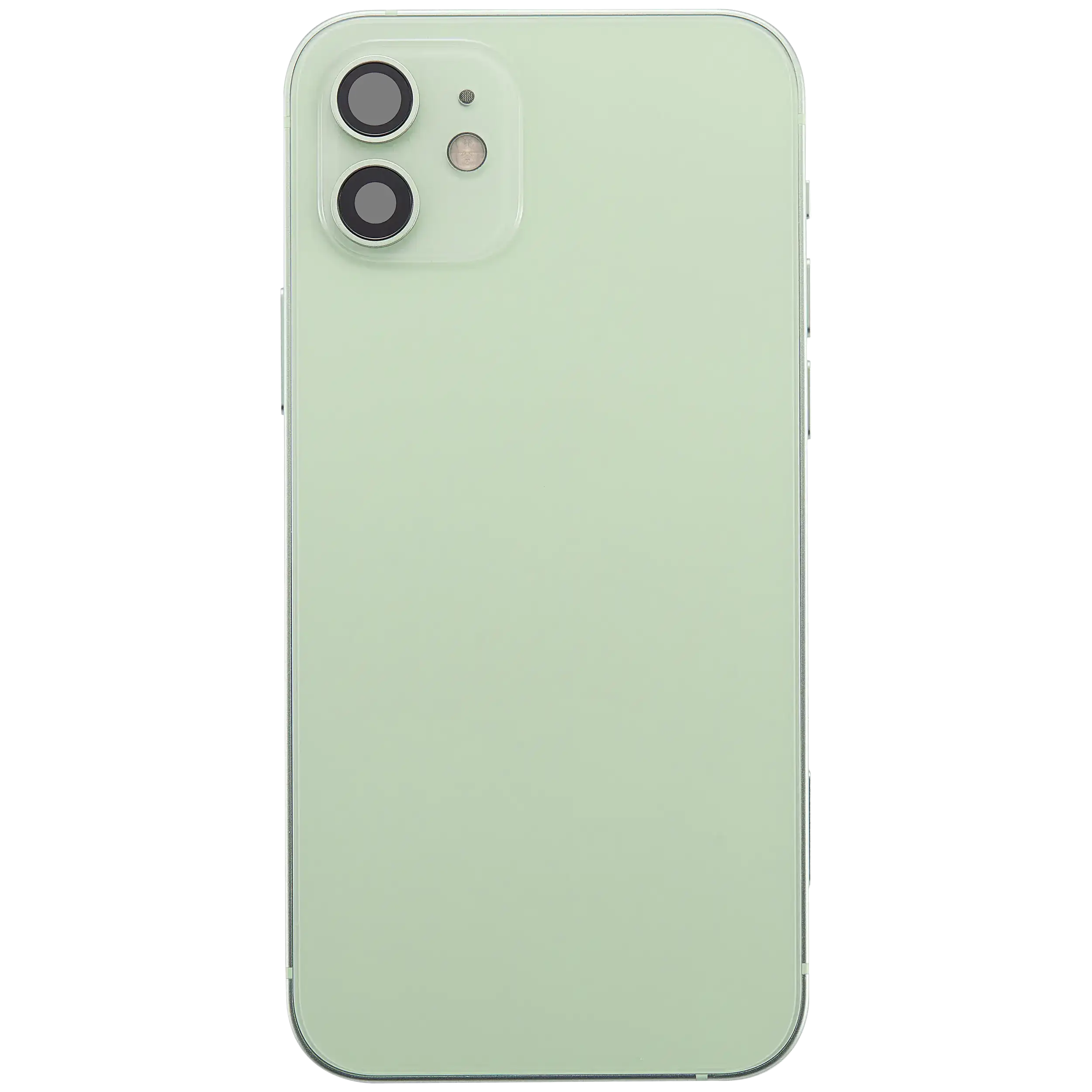 Rückgehäuse mit Ladebuchsen-Flex und Kleinteilen für iPhone 12 (US-Version) (ausgebautes Originalteil: Grade B) (Green (Grün)) – Bild 3