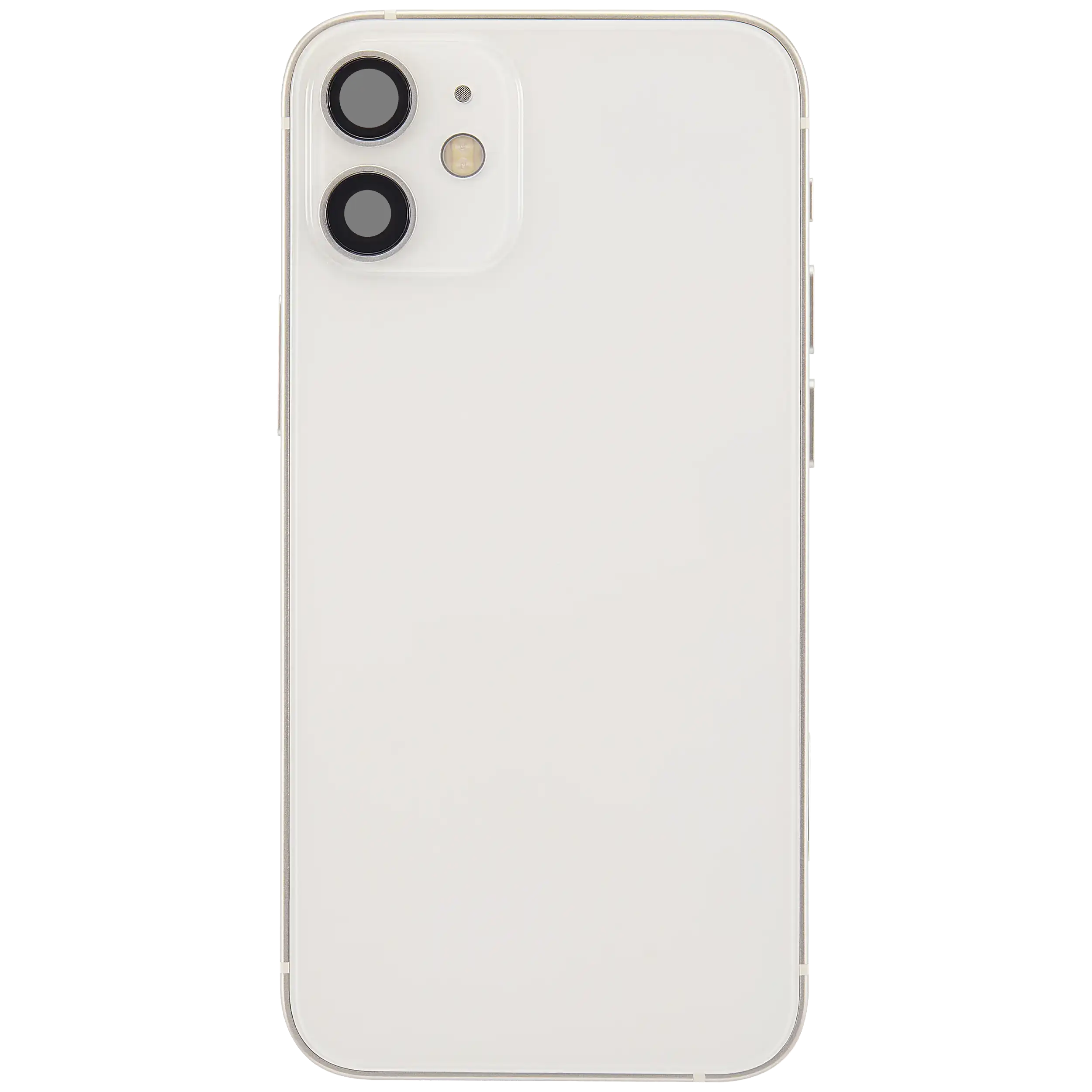 Rückgehäuse mit Ladebuchsen-Flex und Kleinteilen für iPhone 12 Mini (EU / globale Version) (ausgebautes Originalteil: Grade B) (White (Weiß)) – Bild 3