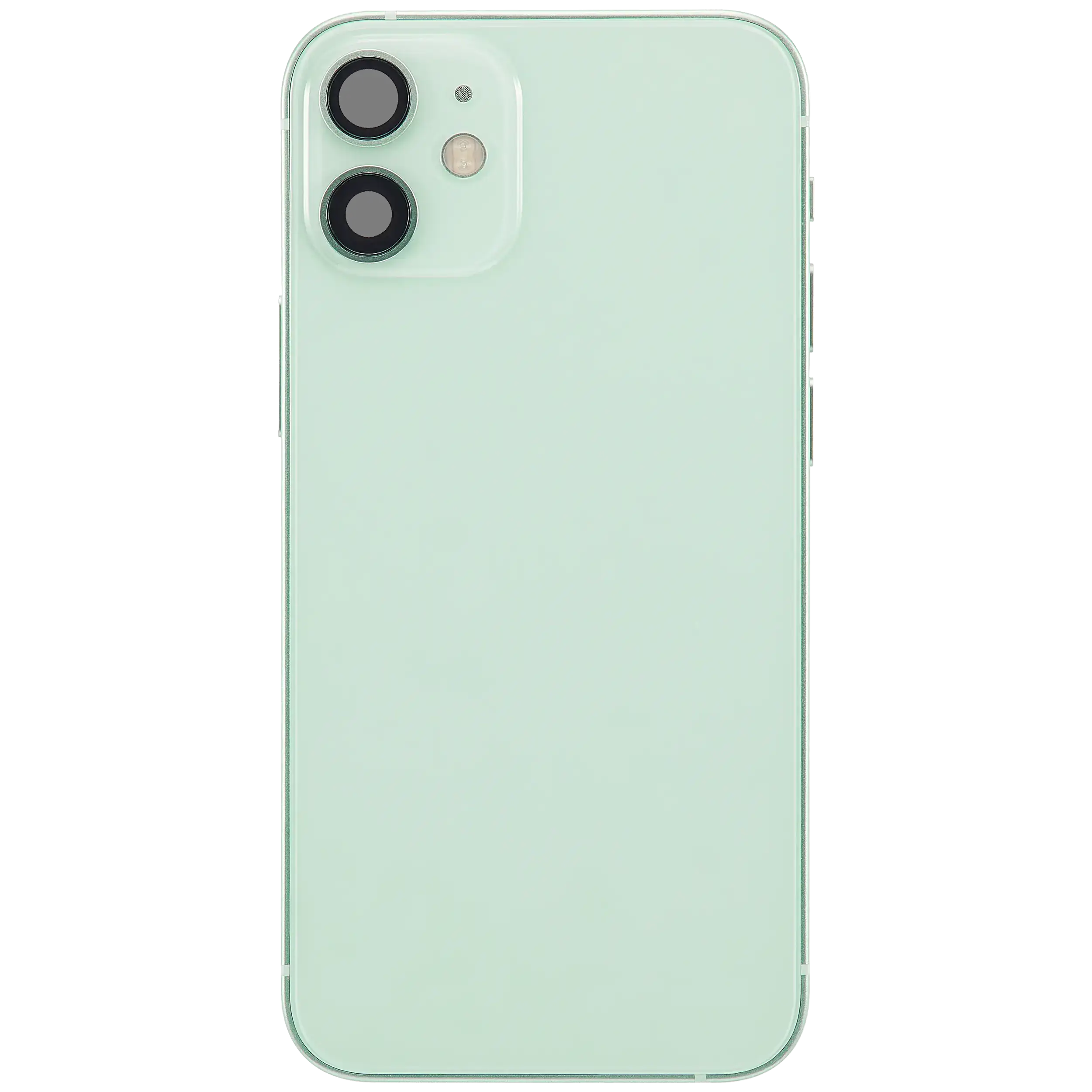 Rückgehäuse mit Ladebuchsen-Flex und Kleinteilen für iPhone 12 Mini (EU / globale Version) (ausgebautes Originalteil: Grade C) (Green (Grün)) – Bild 3