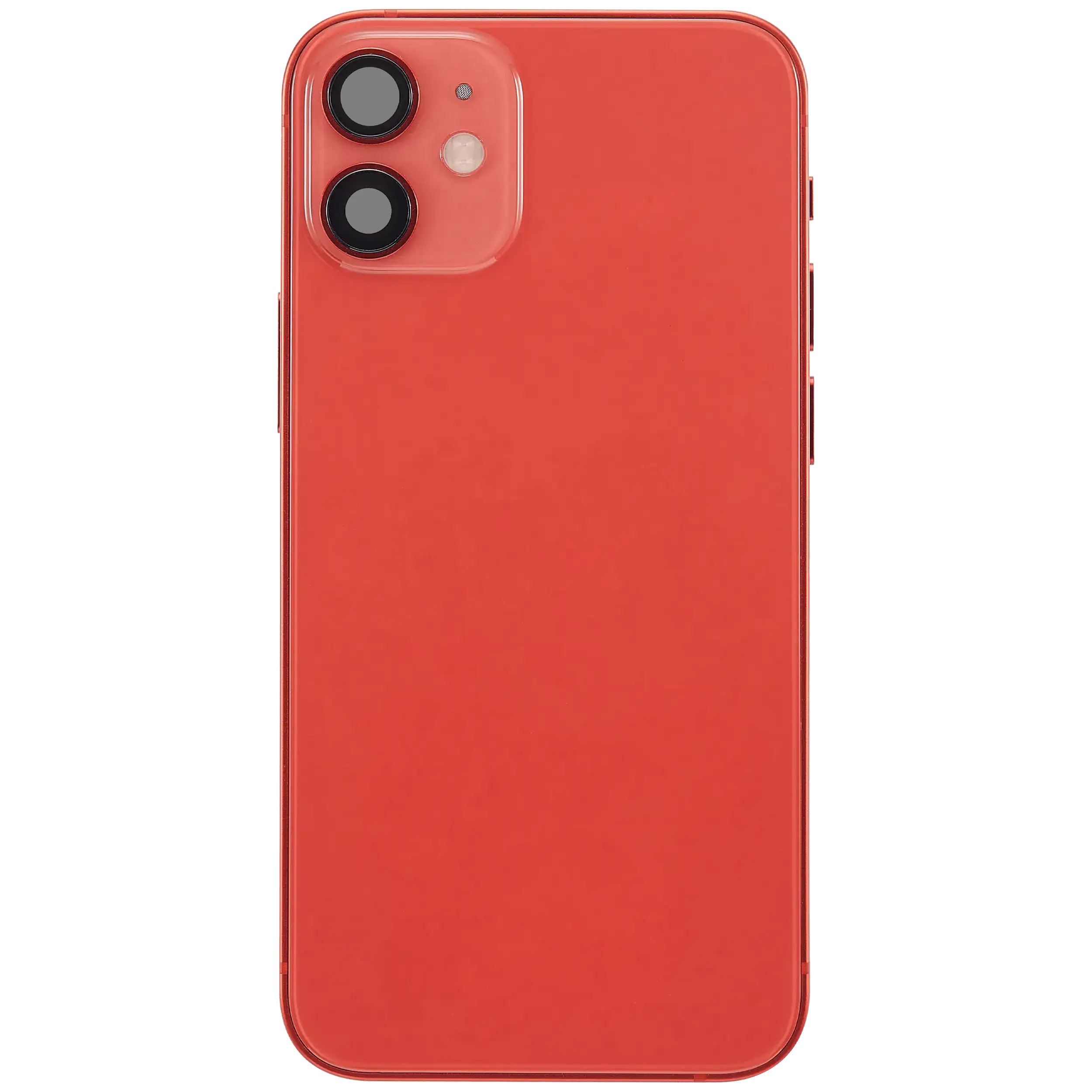 Rückgehäuse mit Ladebuchsen-Flex und Kleinteilen für iPhone 12 Mini (US-Version) (ausgebautes Originalteil: Grade A) (Red (Rot)) – Bild 3