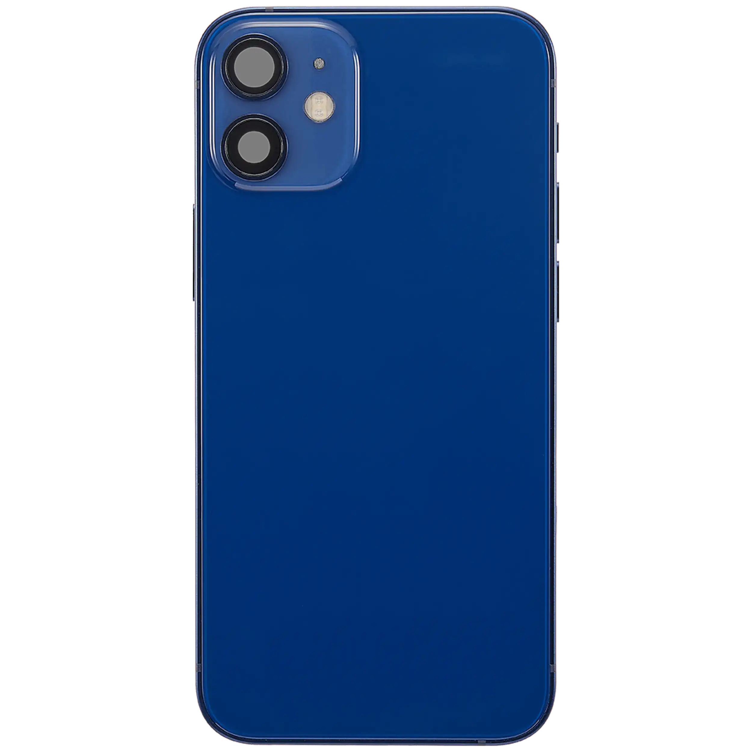 Rückgehäuse mit Ladebuchsen-Flex und Kleinteilen für iPhone 12 Mini (US-Version) (ausgebautes Originalteil: Grade B) (Blue (Blau)) – Bild 3