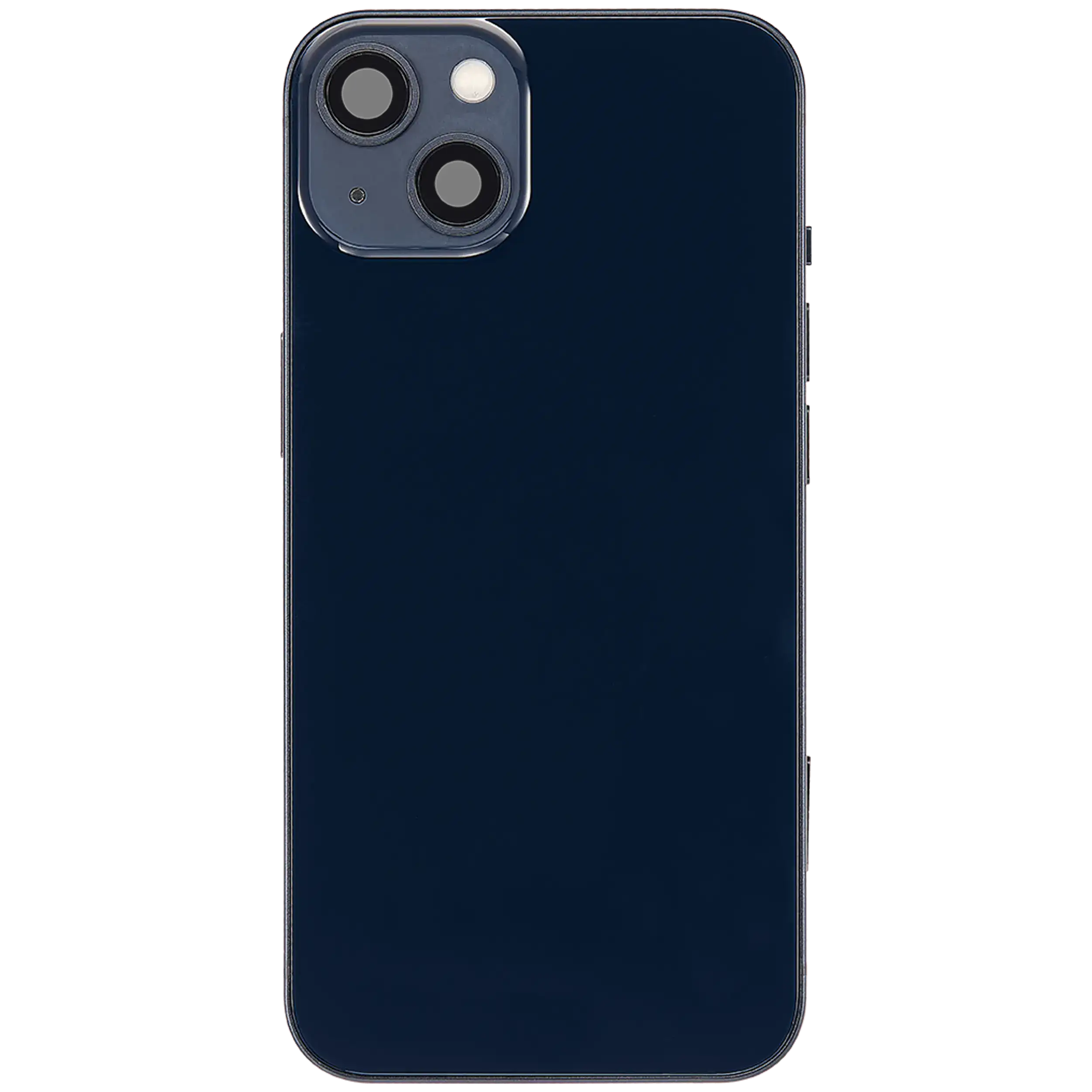 Rückgehäuse mit Ladebuchsen-Flex und Kleinteilen für iPhone 13 (EU / globale Version) (ausgebautes Originalteil: Grade B) (Midnight) – Bild 4