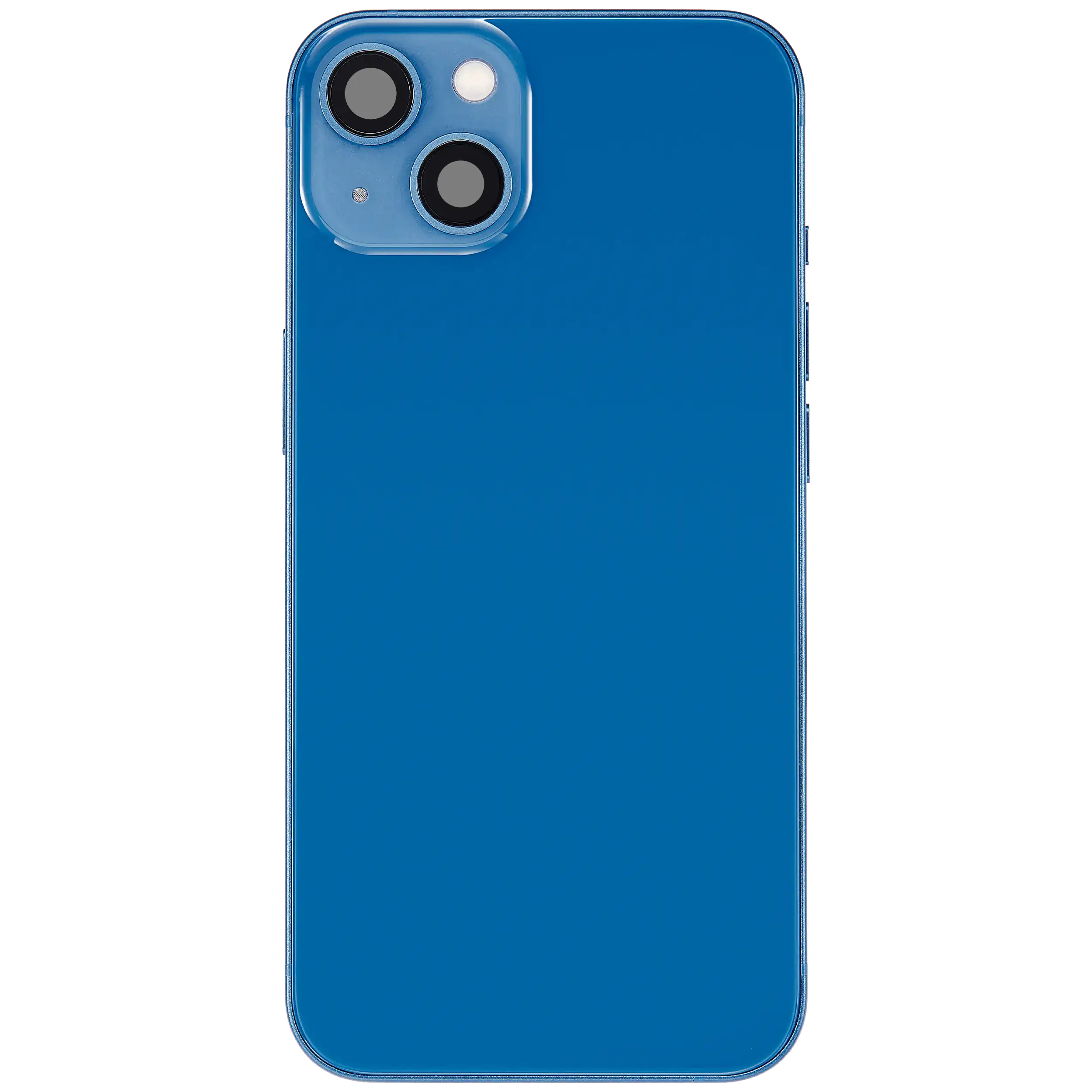 Rückgehäuse mit Ladebuchsen-Flex und Kleinteilen für iPhone 13 (US-Version) (ausgebautes Originalteil: Grade A) (Blue (Blau)) – Bild 3