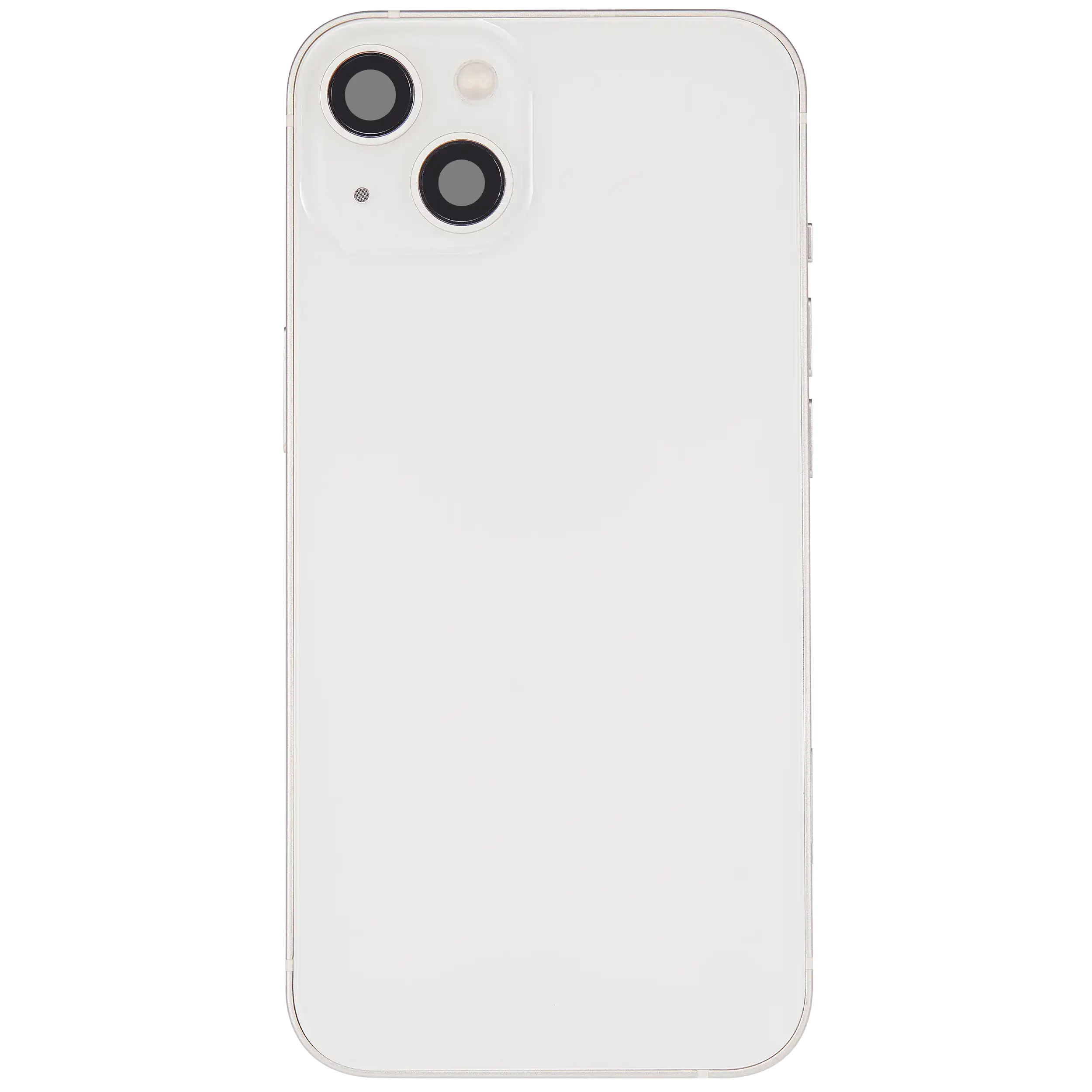 Rückgehäuse mit Ladebuchsen-Flex und Kleinteilen für iPhone 13 (US-Version) (ausgebautes Originalteil: Grade B) (Starlight) – Bild 3