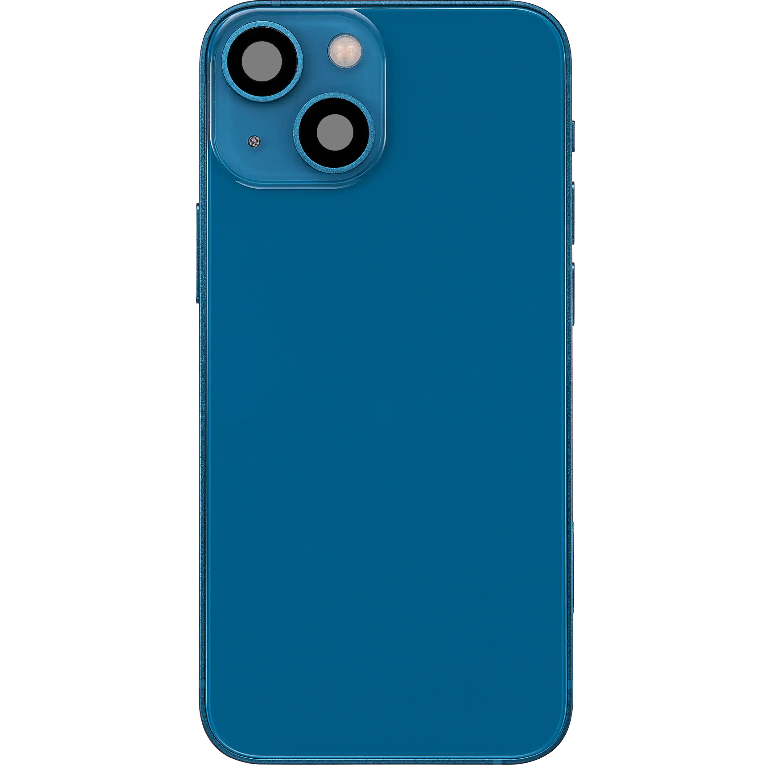 Rückgehäuse mit Ladebuchsen-Flex und Kleinteilen für iPhone 13 Mini (US-Version) (ausgebautes Originalteil: Grade B) (Blue (Blau)) – Bild 3