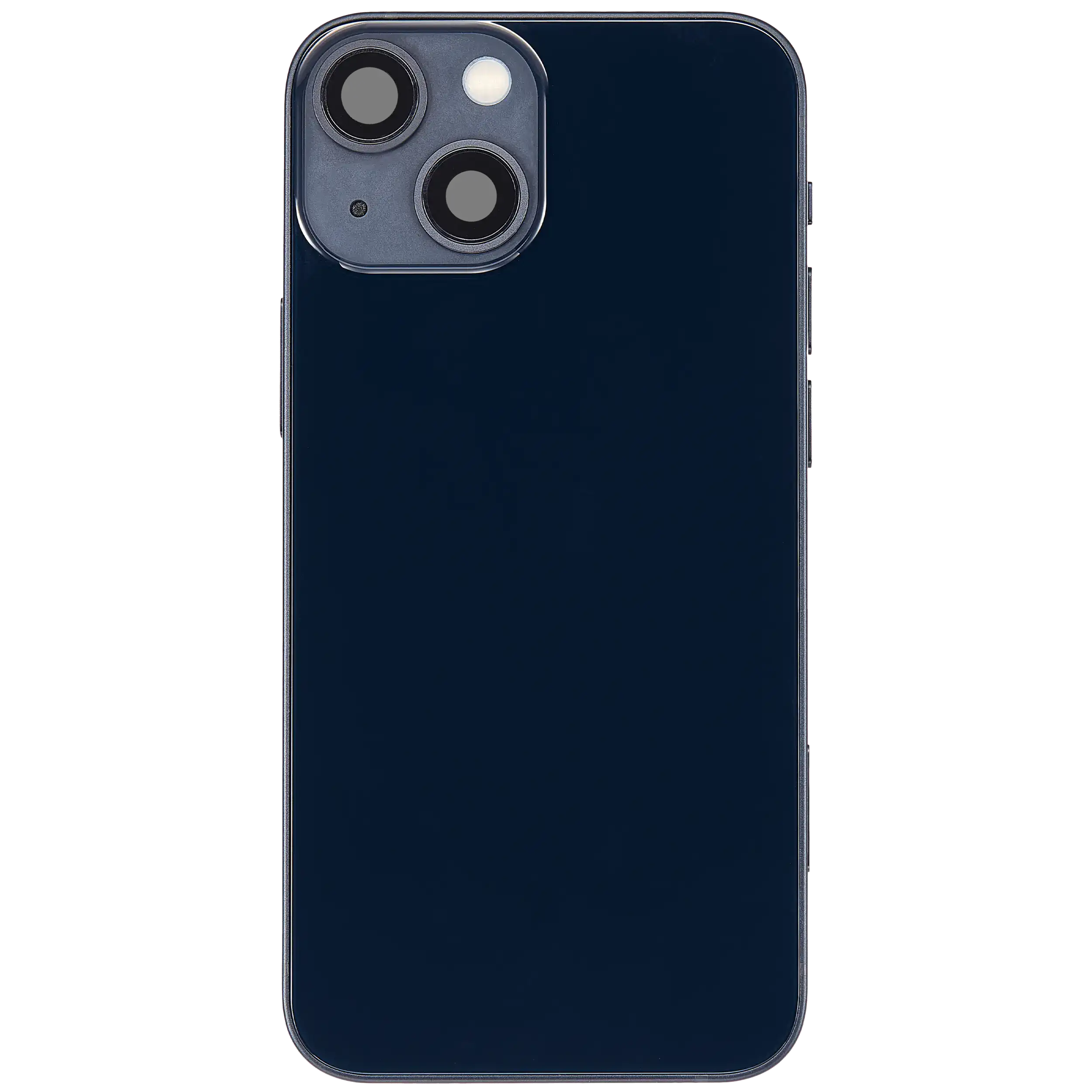 Rückgehäuse mit Ladebuchsen-Flex und Kleinteilen für iPhone 13 Mini (US-Version) (ausgebautes Originalteil: Grade C) (Midnight) – Bild 3