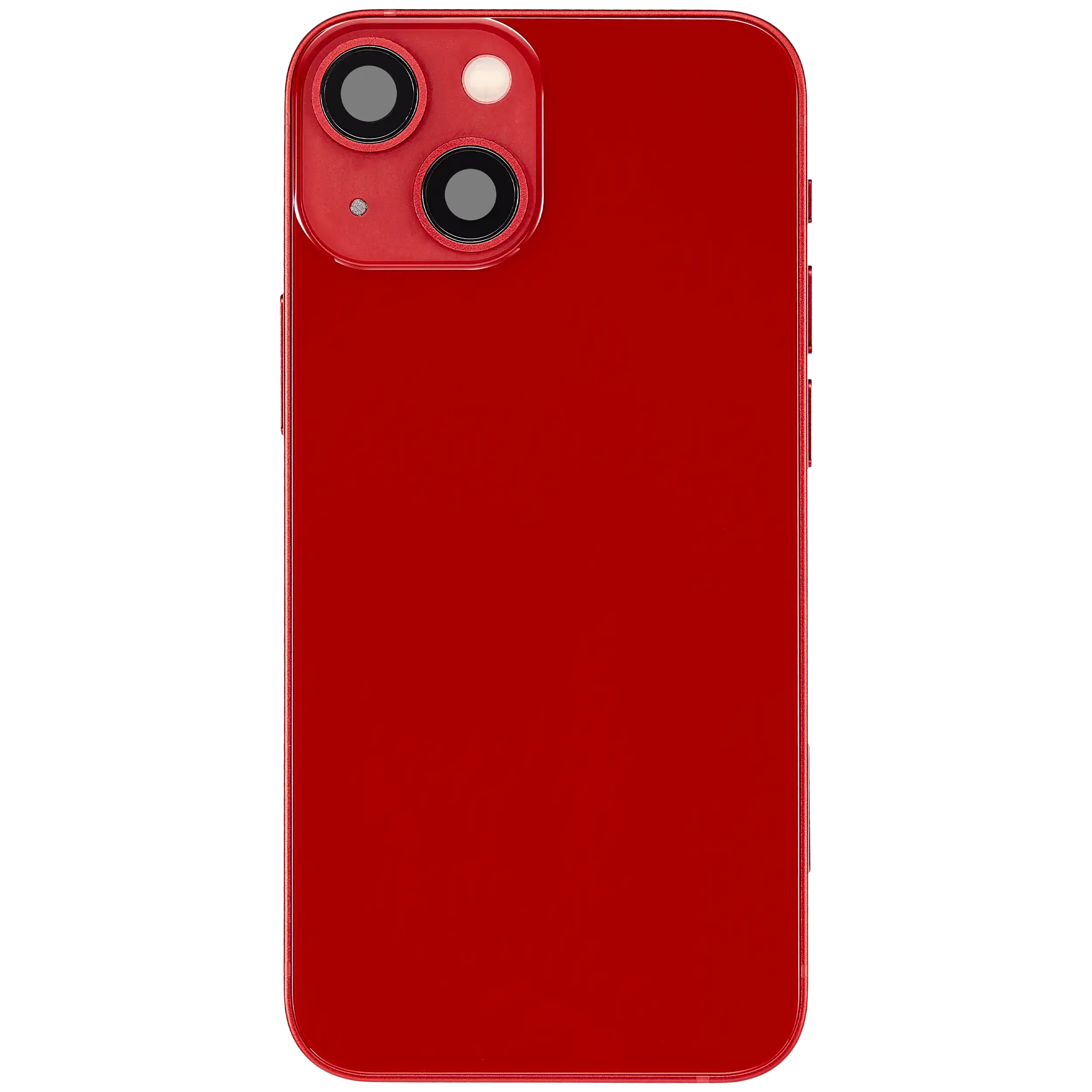 Rückgehäuse mit Ladebuchsen-Flex und Kleinteilen für iPhone 13 Mini (US-Version) (ausgebautes Originalteil: Grade C) (Red (Rot)) – Bild 3