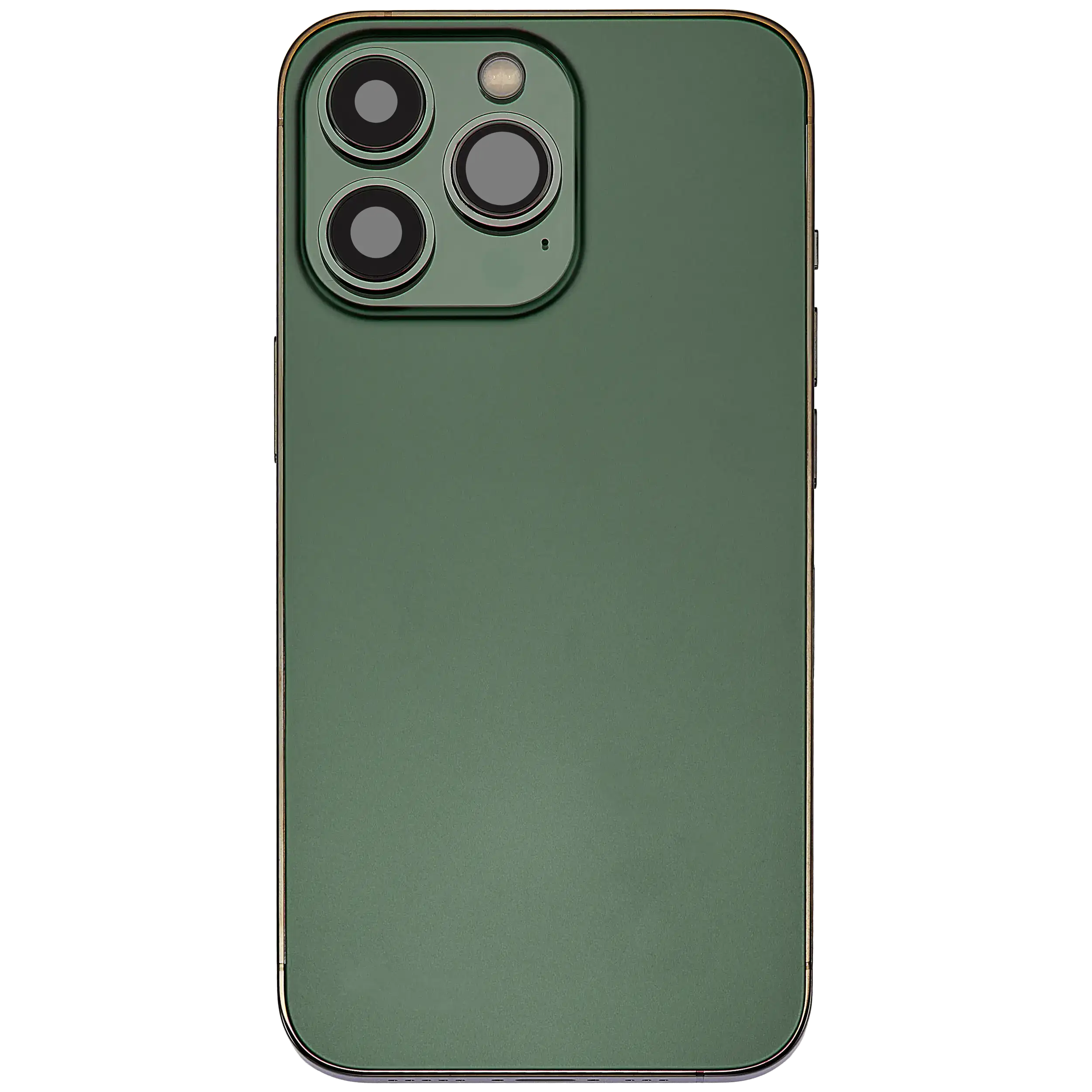 Rückgehäuse mit Ladebuchsen-Flex und Kleinteilen für iPhone 13 Pro (EU / globale Version) (ausgebautes Originalteil: Grade A) (Alpine Green) – Bild 3