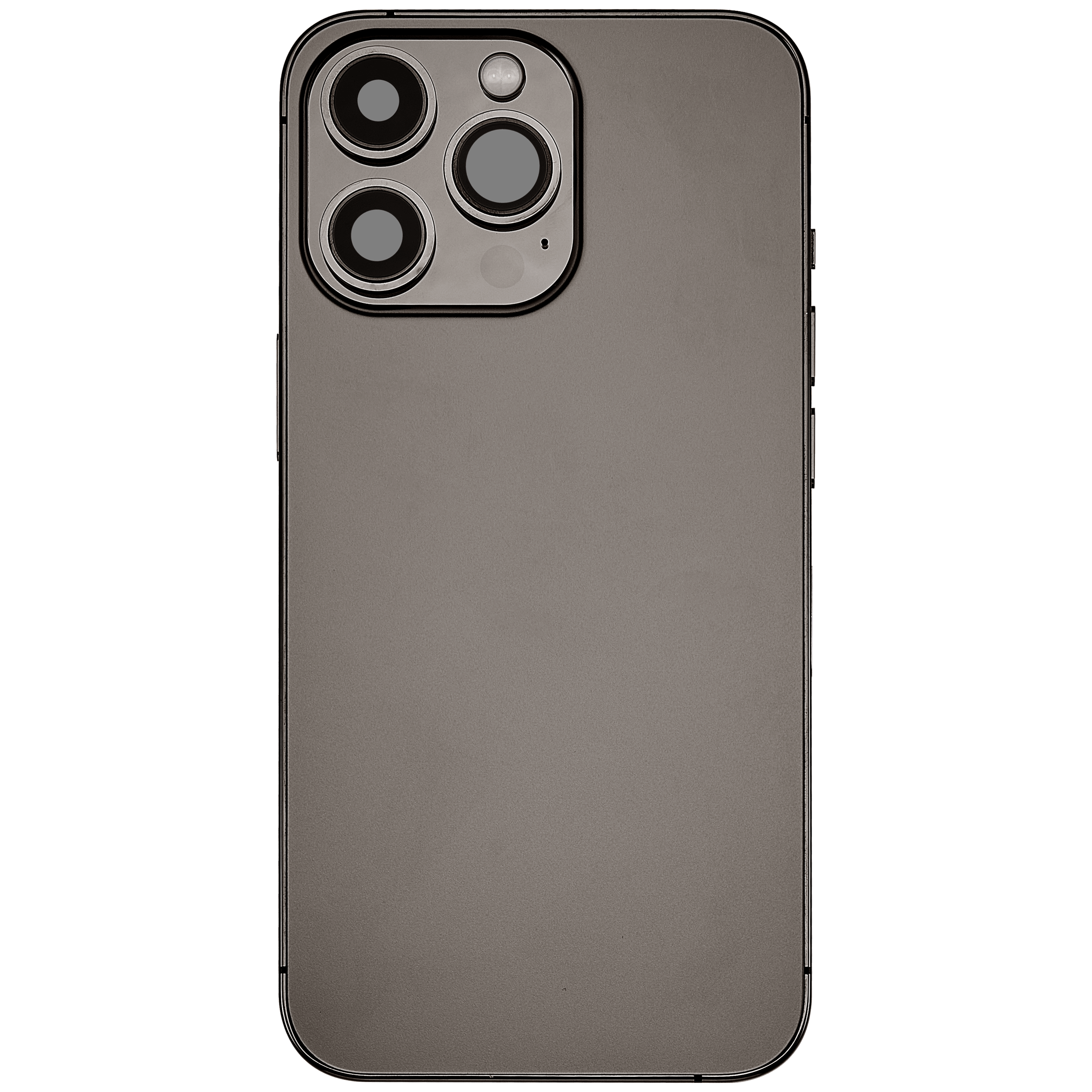 Rückgehäuse mit Ladebuchsen-Flex und Kleinteilen für iPhone 13 Pro (EU / globale Version) (ausgebautes Originalteil: Grade C) (Graphite) – Bild 3