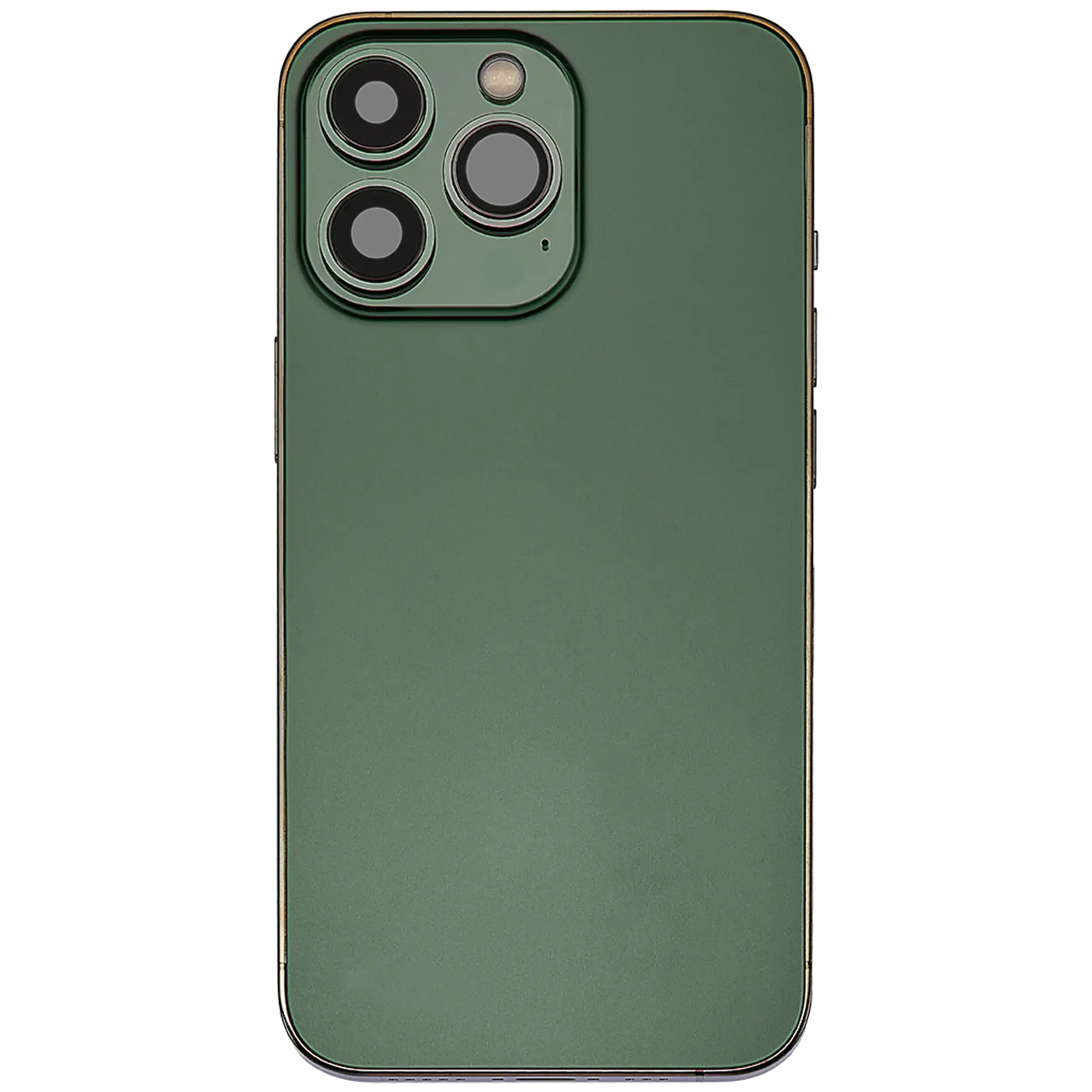 Rückgehäuse mit Ladebuchsen-Flex und Kleinteilen für iPhone 13 Pro (US-Version) (ausgebautes Originalteil: Grade C) (Alpine Green) – Bild 4