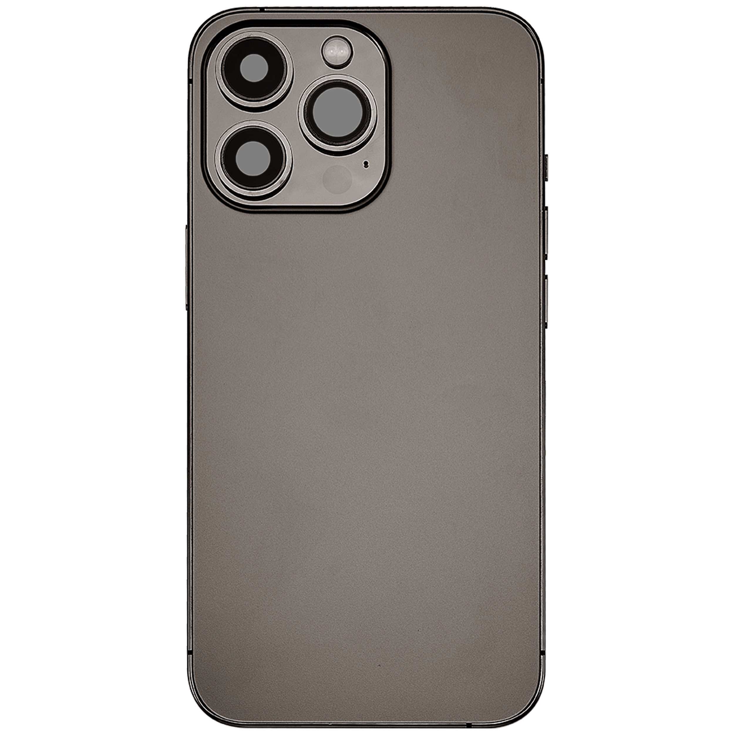 Rückgehäuse mit Ladebuchsen-Flex und Kleinteilen für iPhone 13 Pro (US-Version) (ausgebautes Originalteil: Grade C) (Graphite) – Bild 4