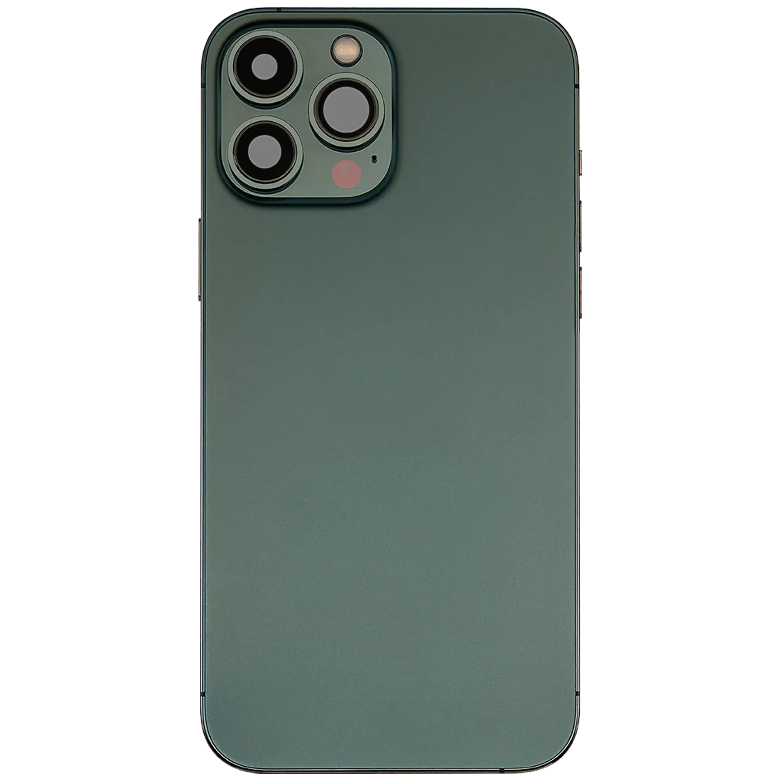 Rückgehäuse mit Ladebuchsen-Flex und Kleinteilen für iPhone 13 Pro Max (EU / globale Version) (ausgebautes Originalteil: Grade B) (Alpine Green) – Bild 4