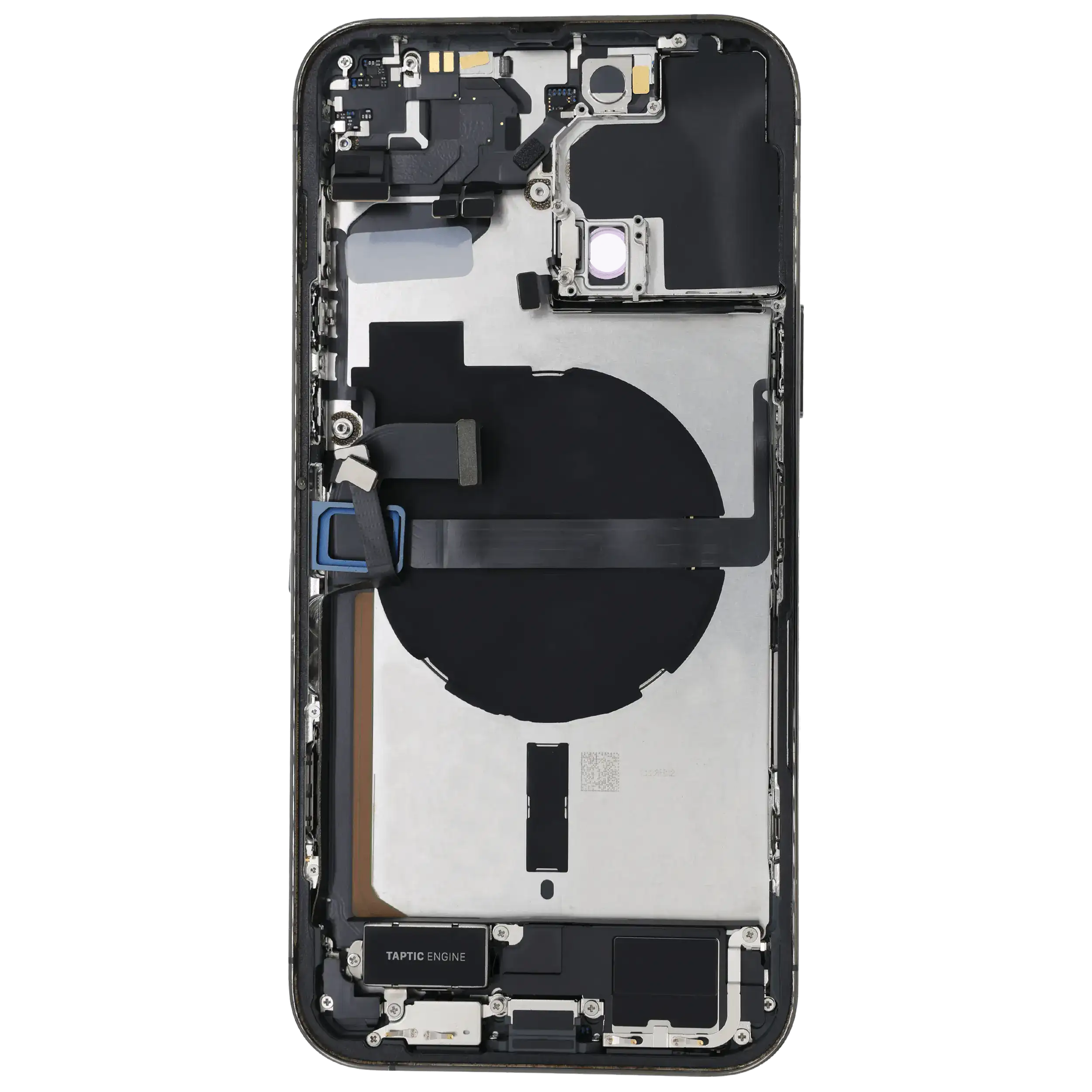 Rückgehäuse mit Ladebuchsen-Flex und Kleinteilen für iPhone 13 Pro Max (US-Version) (ausgebautes Originalteil: Grade B) (Alpine Green) – Bild 4