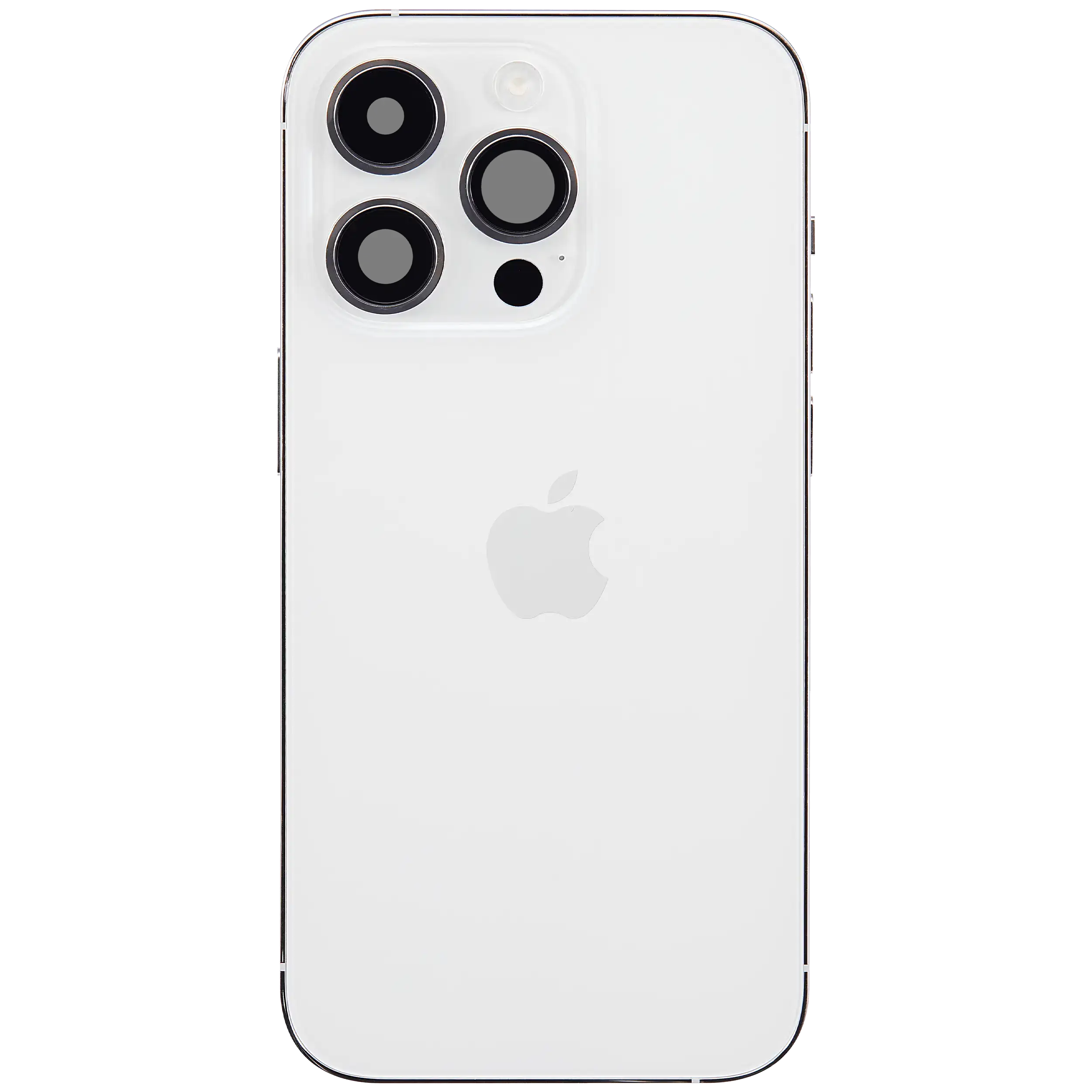 Rückgehäuse mit Ladebuchsen-Flex und Kleinteilen für iPhone 14 Pro (EU / globale Version) (ausgebautes Originalteil: Grade C) (Silver (Silber)) – Bild 3