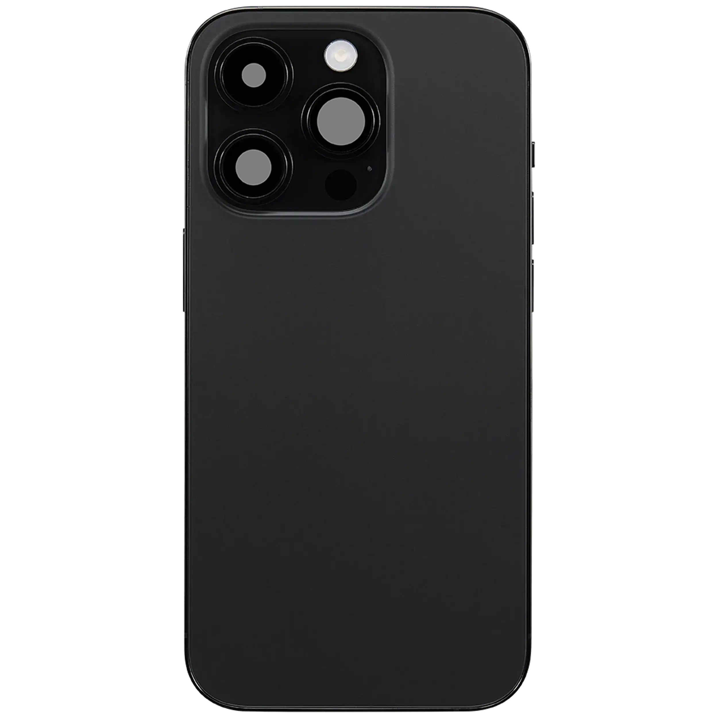 Rückgehäuse mit Ladebuchsen-Flex und Kleinteilen für iPhone 14 Pro (US-Version) (ausgebautes Originalteil: Grade B) (Space Black) – Bild 3