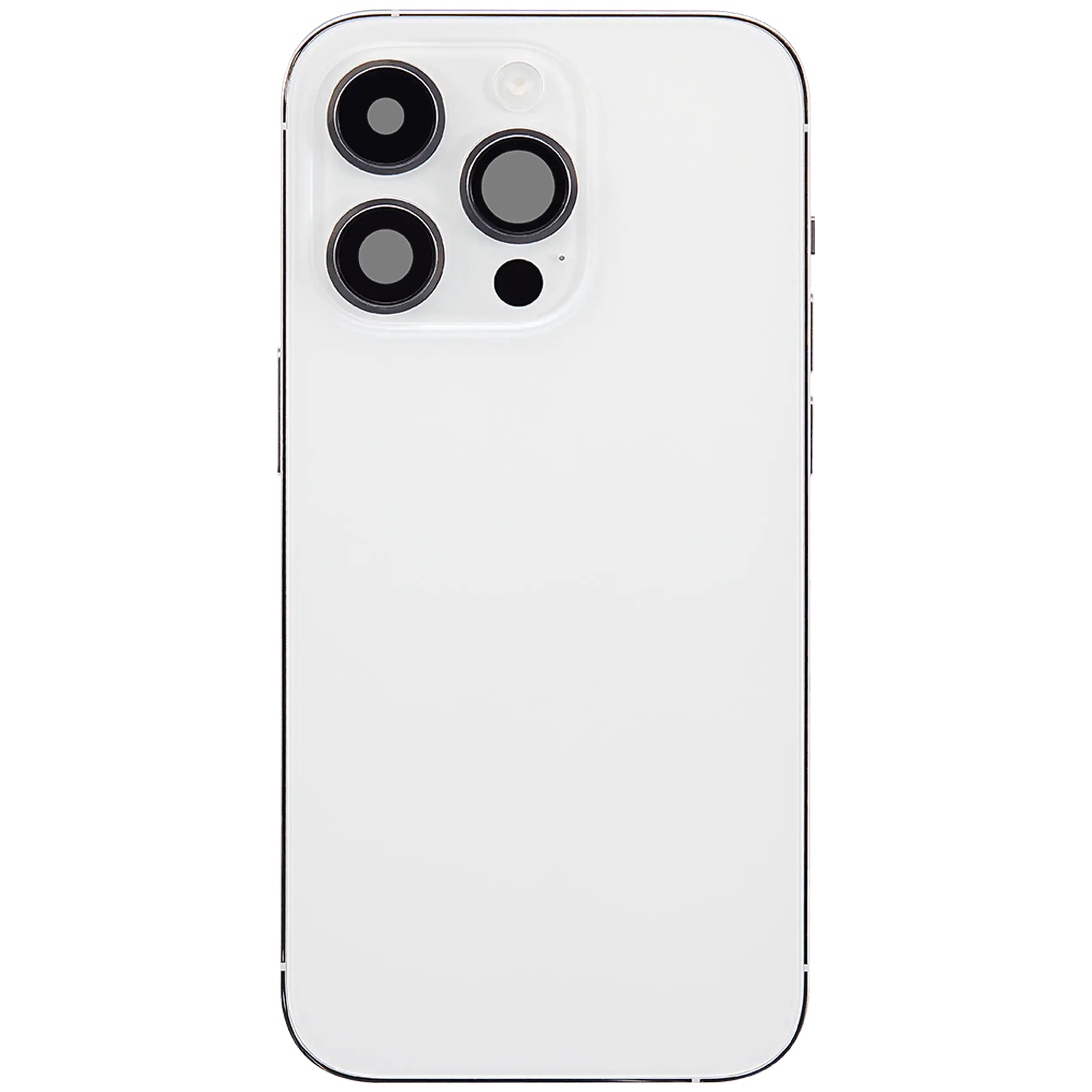 Rückgehäuse mit Ladebuchsen-Flex und Kleinteilen für iPhone 14 Pro (US-Version) (ausgebautes Originalteil: Grade B) (Silver (Silber)) – Bild 3
