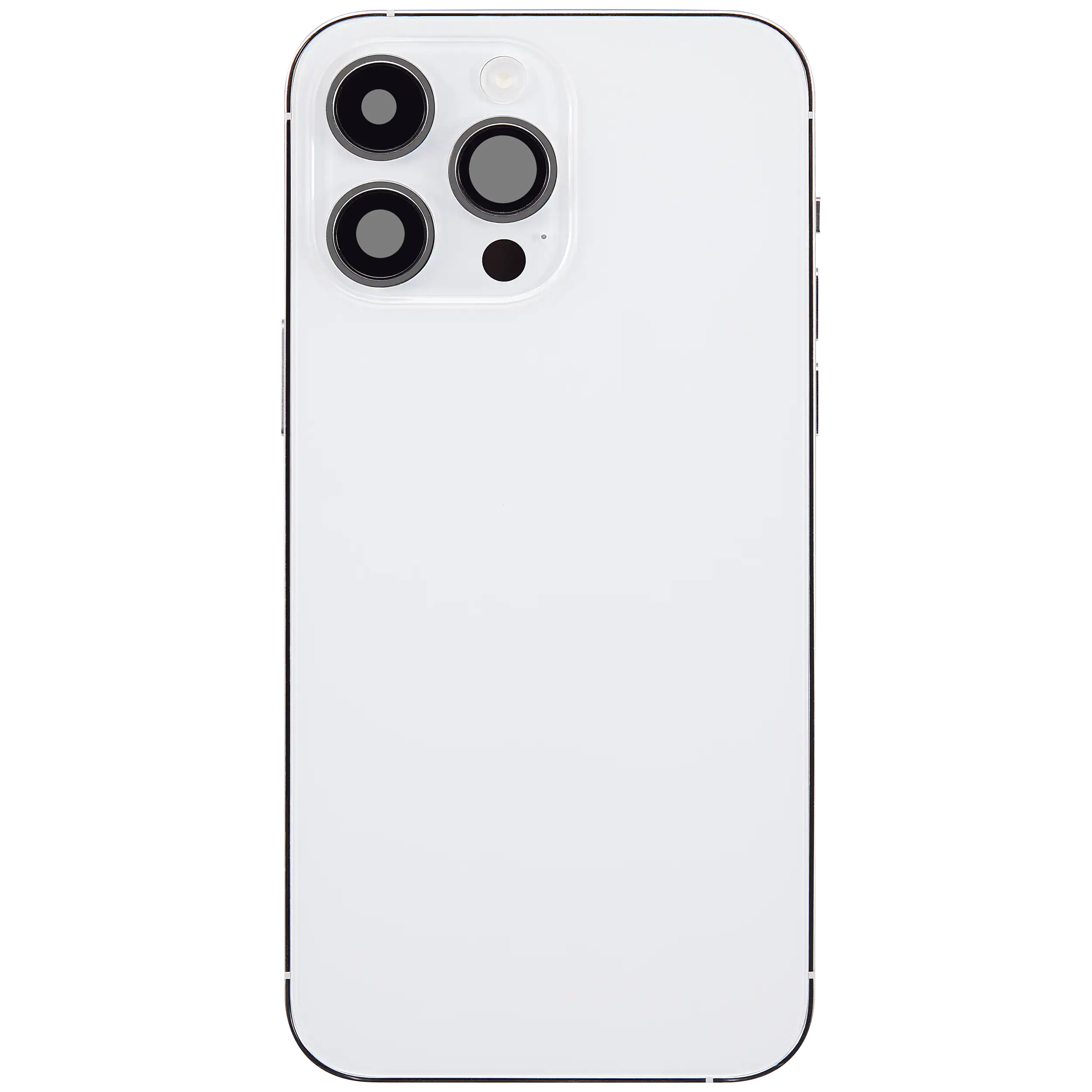 Rückgehäuse mit Ladebuchsen-Flex und Kleinteilen für iPhone 14 Pro Max (US-Version) (ausgebautes Originalteil: Grade C) (Silver (Silber)) – Bild 3