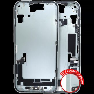 Mittelrahmen mit Ladebuchsen-Flex und Kleinteilen für iPhone 15 (EU / globale Version) (ausgebautes Originalteil: Grade B) (Green (Grün))