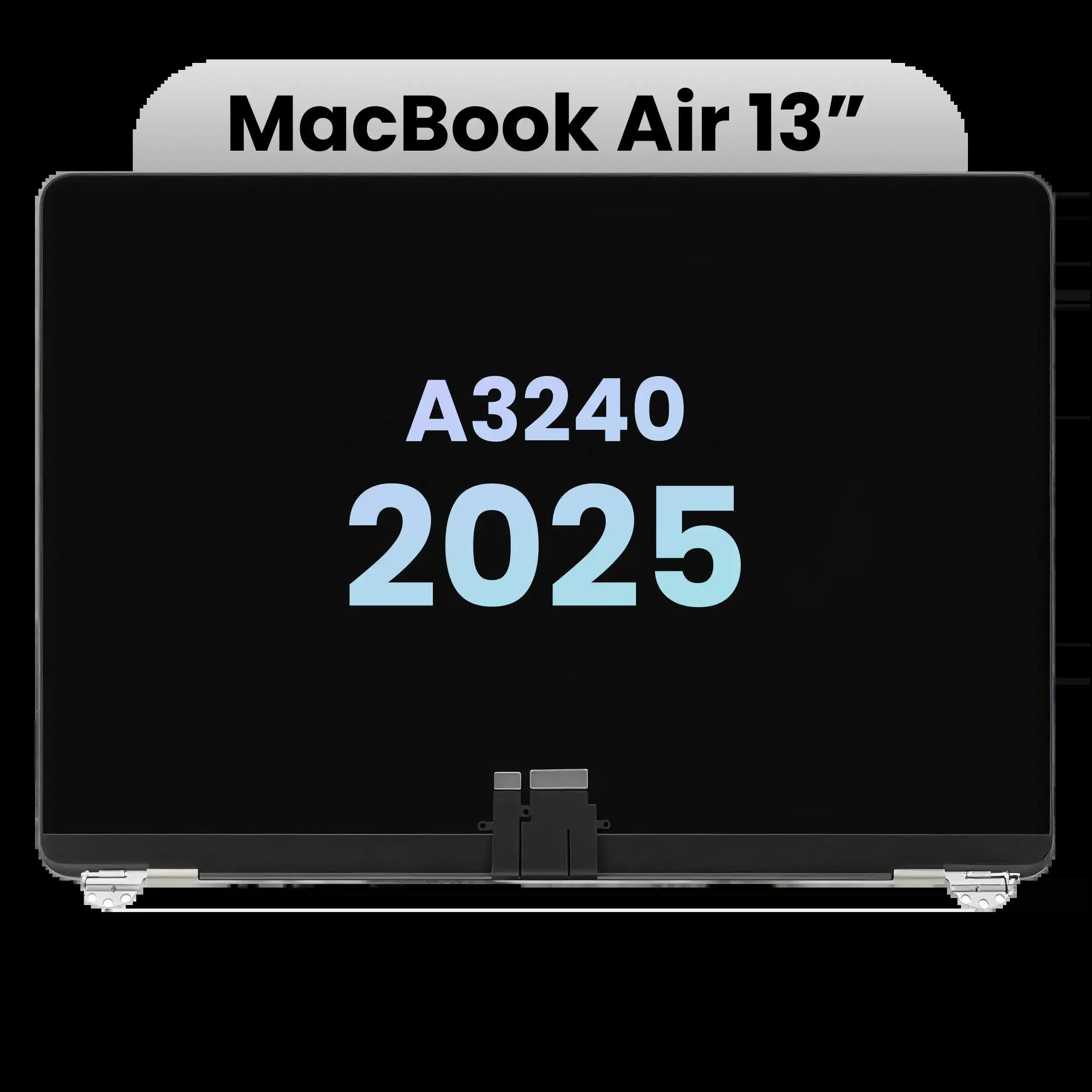 komplette LCD-Displayeinheit für MacBook Air 13" (A3240) (2025) (Original) (Starlight)