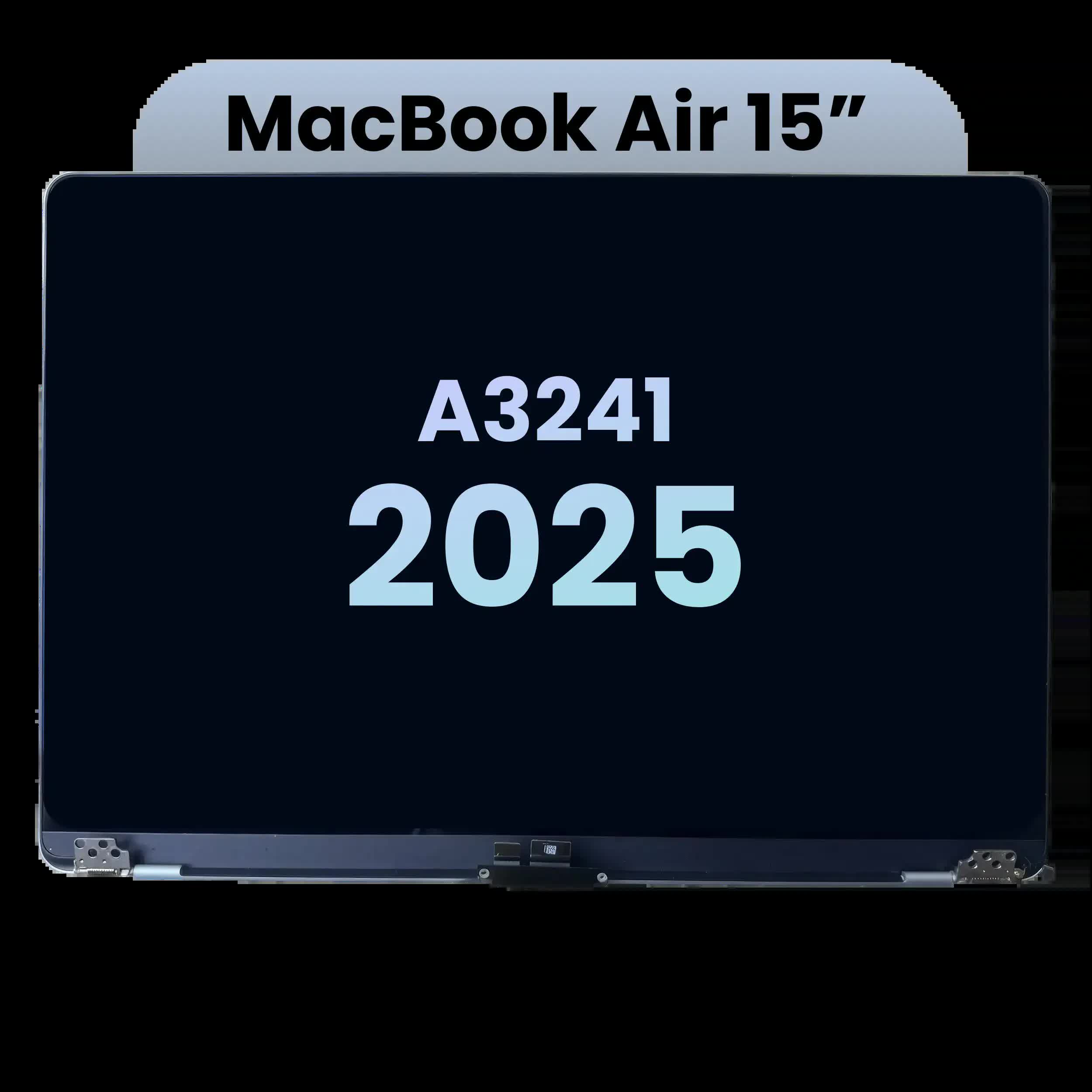 komplette LCD-Displayeinheit für MacBook Air 15" (A3241) (2025) (Original) (Sky Blue)