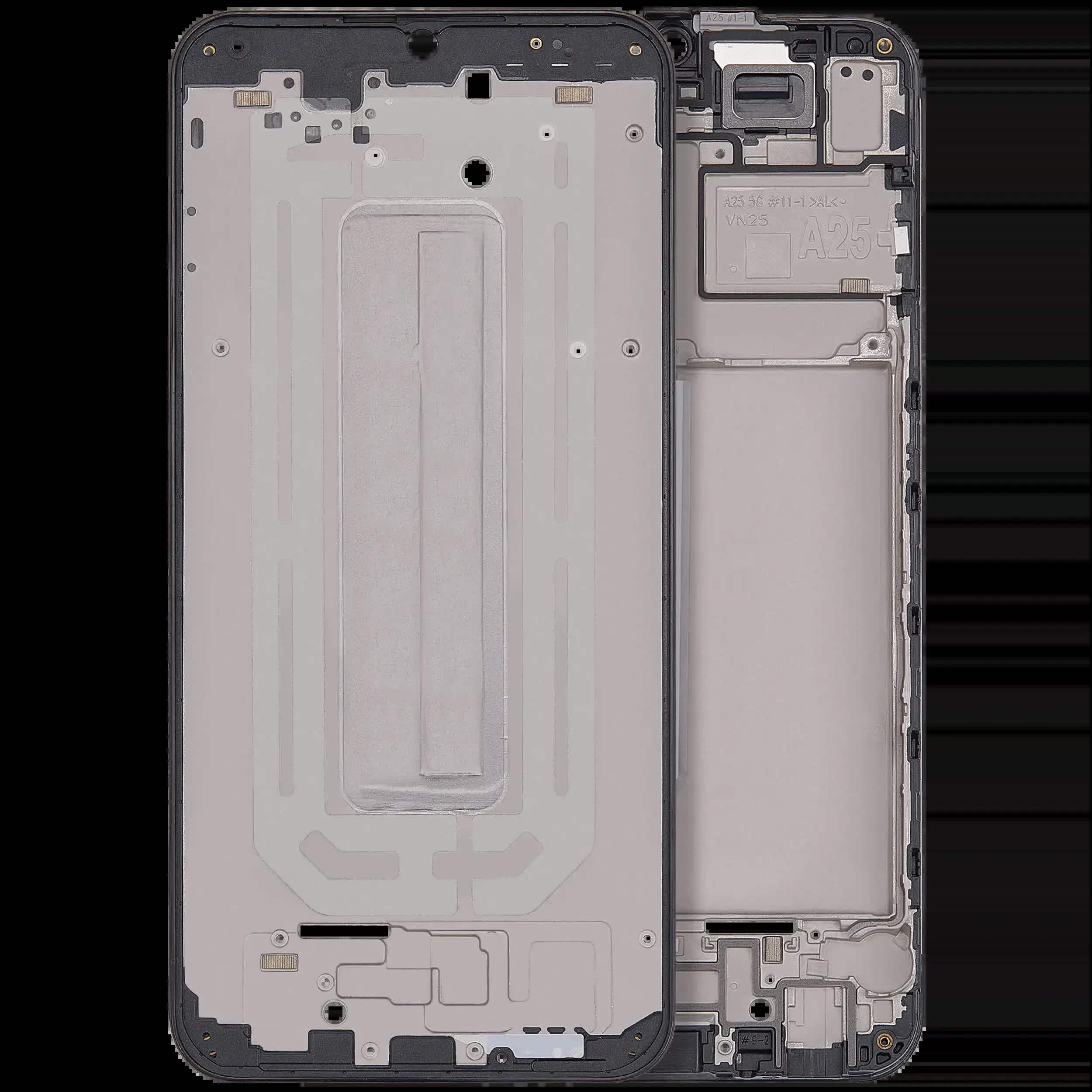 LCD-Rahmen für Samsung Galaxy A25 5G (A256 / 2023)