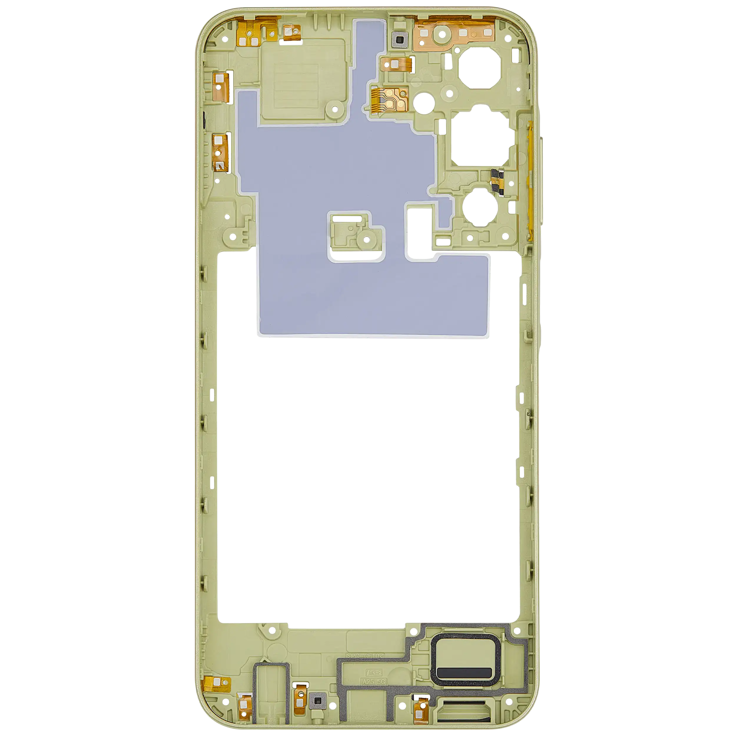 Mittelrahmen für Samsung Galaxy A25 5G (A256 / 2023) (Personality Yellow) – Bild 4
