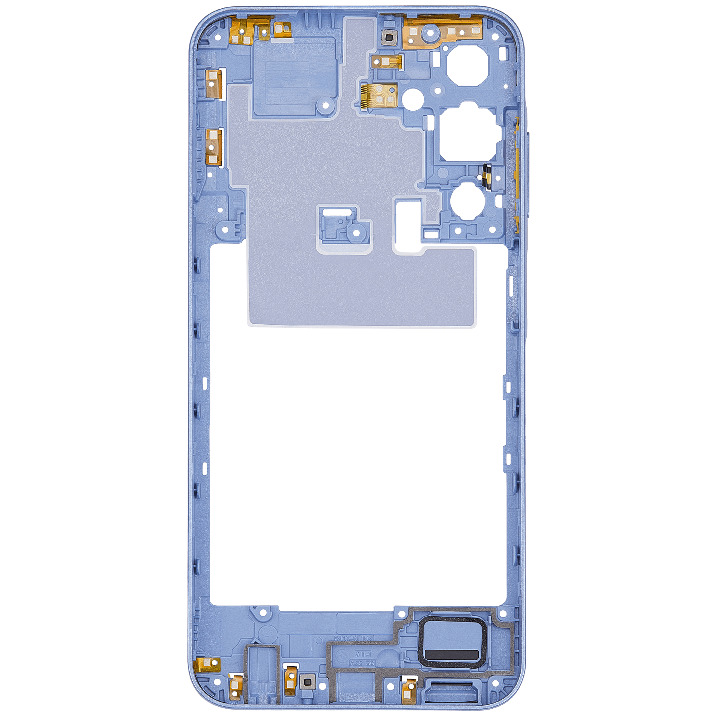 Mittelrahmen für Samsung Galaxy A25 5G (A256 / 2023) (Optimistic Blue) – Bild 4