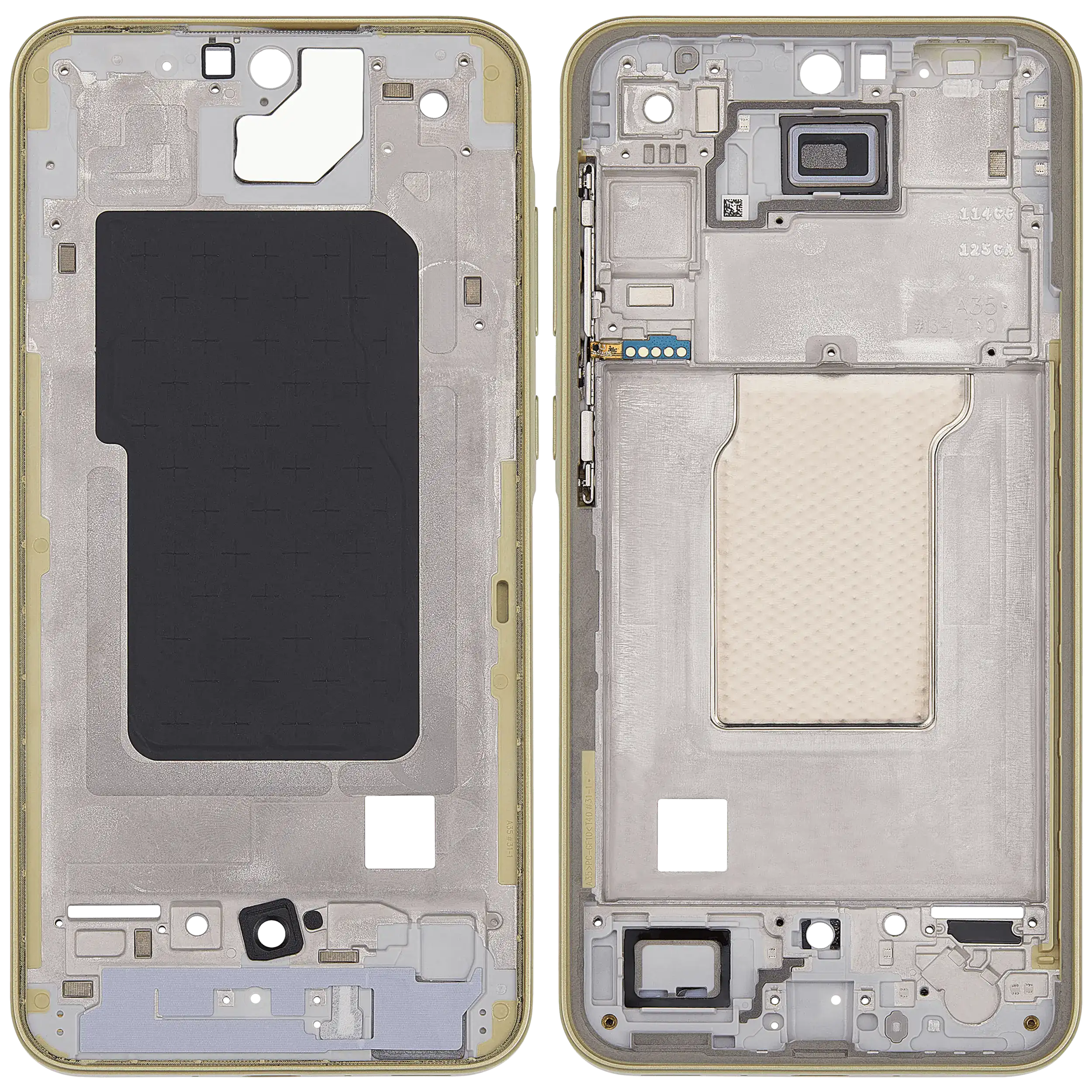 Mittelrahmen für Samsung Galaxy A35 (A356 / 2024) (Lemon) – Bild 2