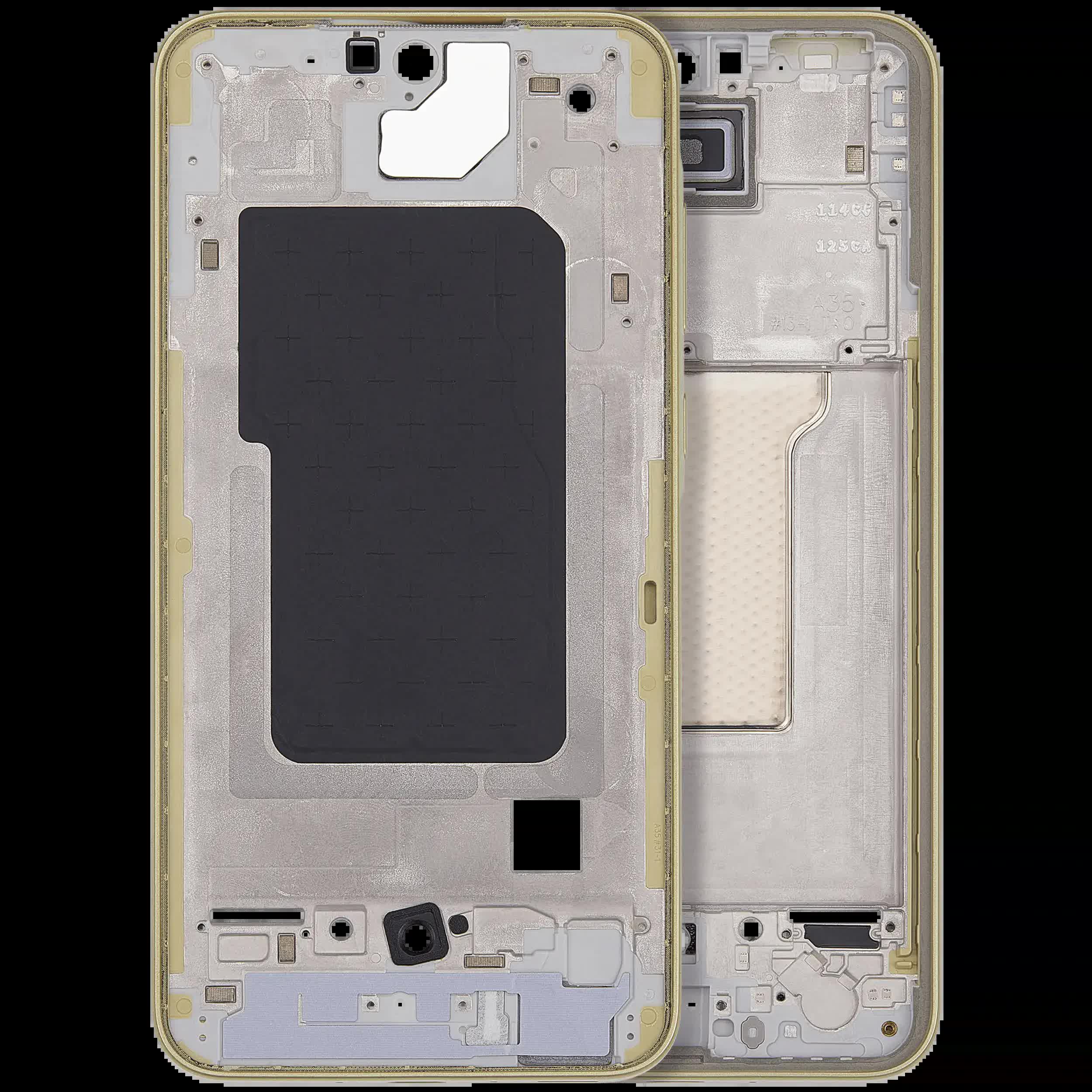 Mittelrahmen für Samsung Galaxy A35 (A356 / 2024) (Lemon)