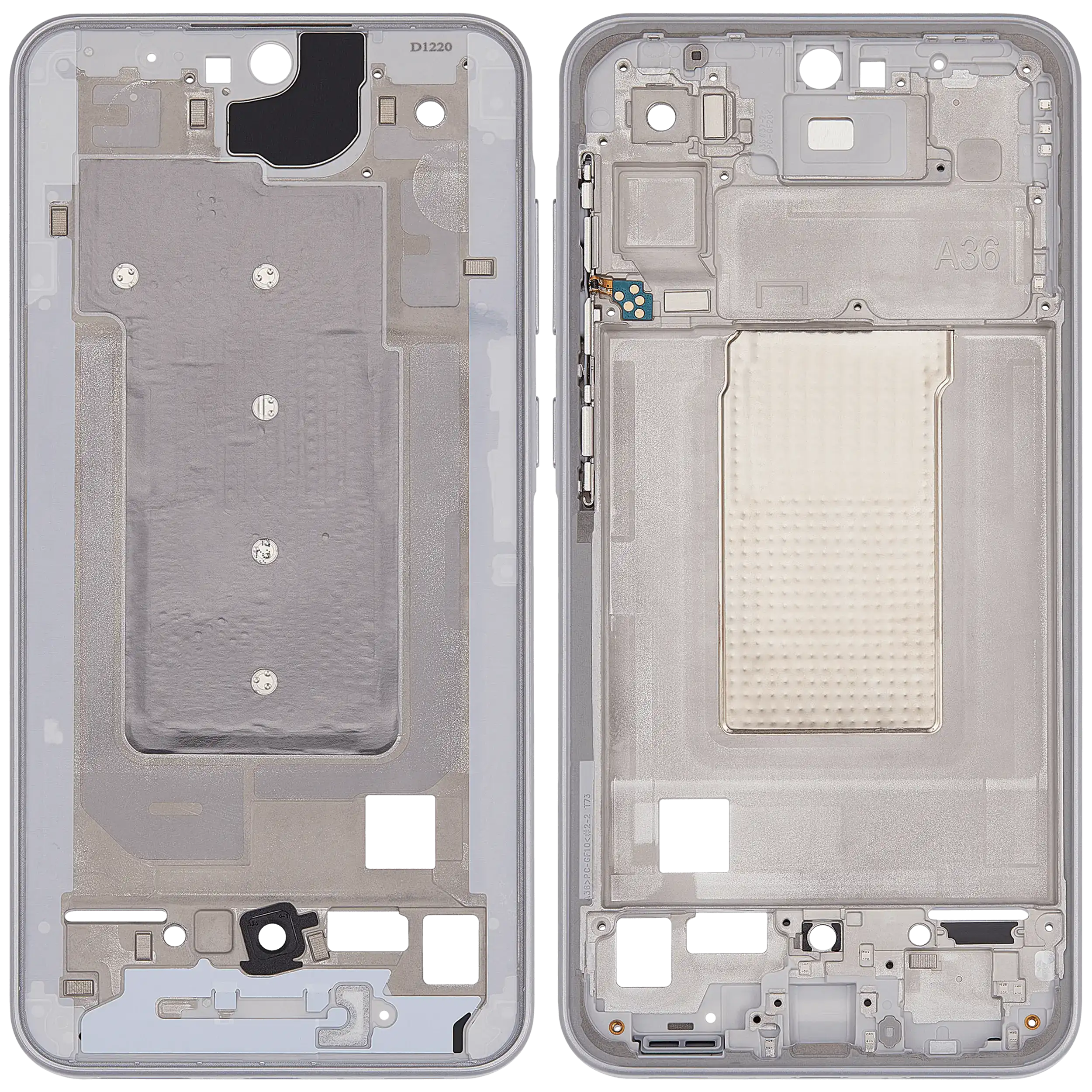 Mittelrahmen für Samsung Galaxy A36 5G (A366 / 2025) (White (Weiß)) – Bild 2