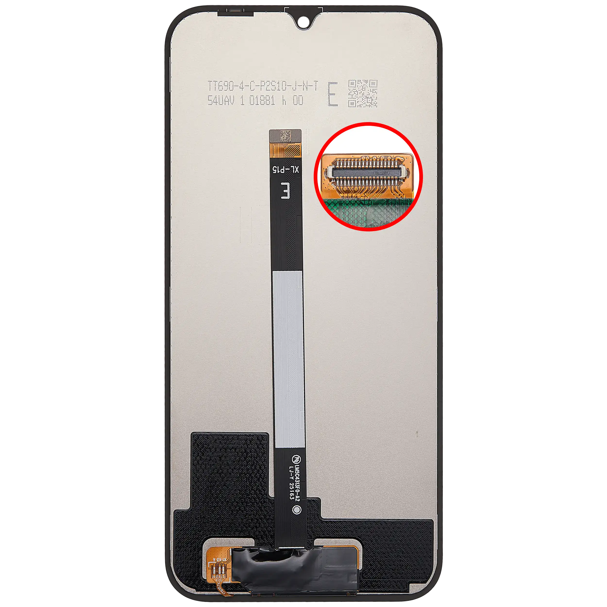 LCD Display ohne Rahmen für Xiaomi Redmi 15C 4G (EU Version) (professionell aufgearbeitet) – Bild 4