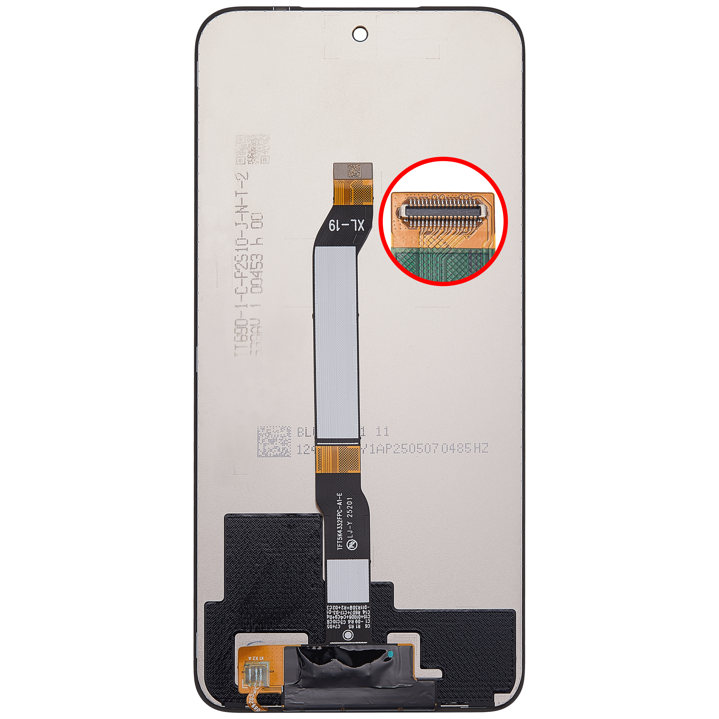 LCD Display ohne Rahmen für Xiaomi Redmi 15 4G / Poco M7 4G (professionell aufgearbeitet) – Bild 4