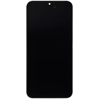 OLED Display mit Rahmen für Samsung Galaxy A15 4G (A155 / 2023) / A15 5G (A156 / 2023) (Aftermarket Plus)
