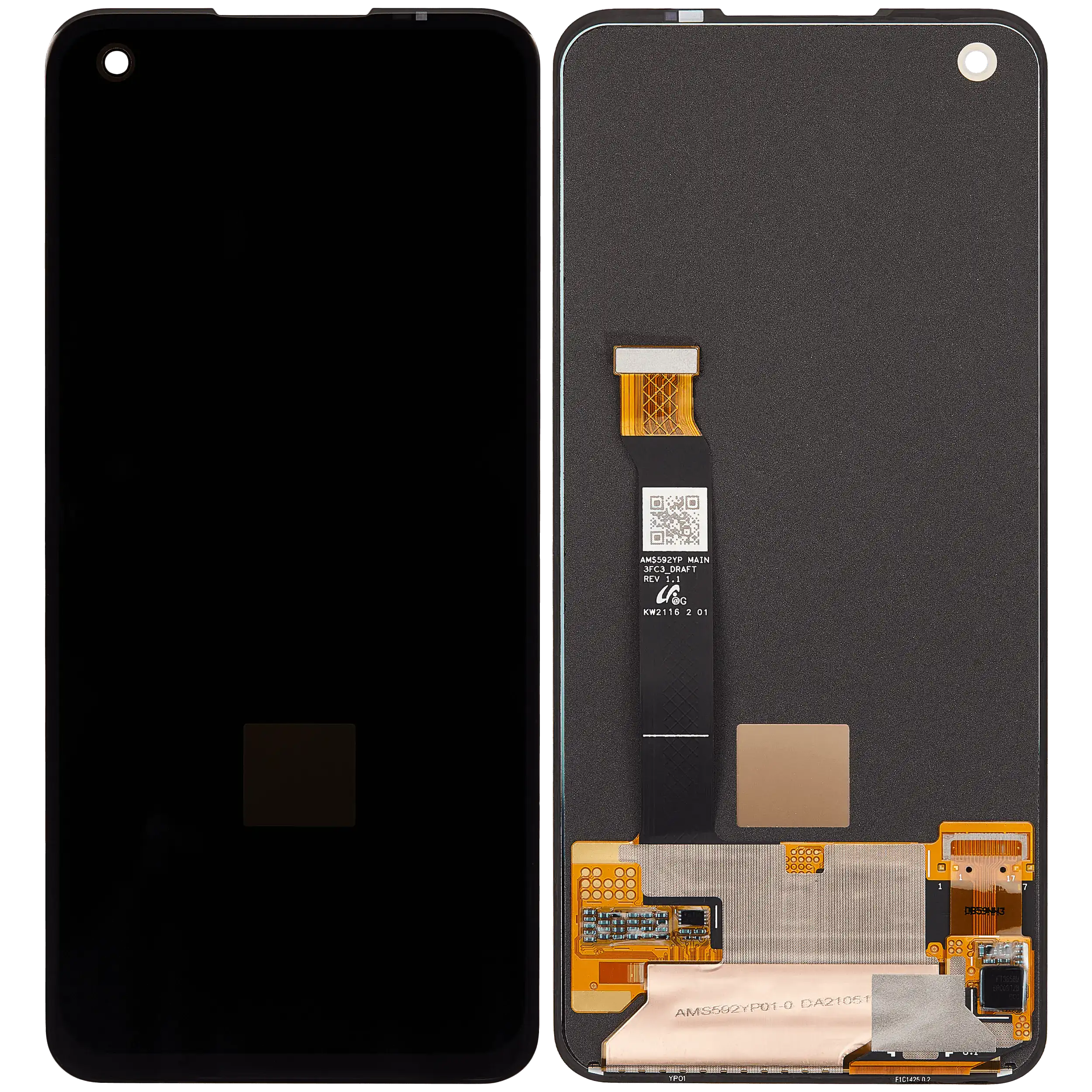 OLED Display ohne Rahmen für Asus ZenFone 8 / Asus ZenFone 9 / Asus ZenFone 10 (professionell aufgearbeitet) – Bild 2