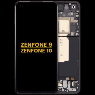 OLED Display mit Rahmen für Asus ZenFone 9 / Asus ZenFone 10 (professionell aufgearbeitet)