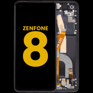 OLED Display mit Rahmen für Asus ZenFone 8 (professionell aufgearbeitet)