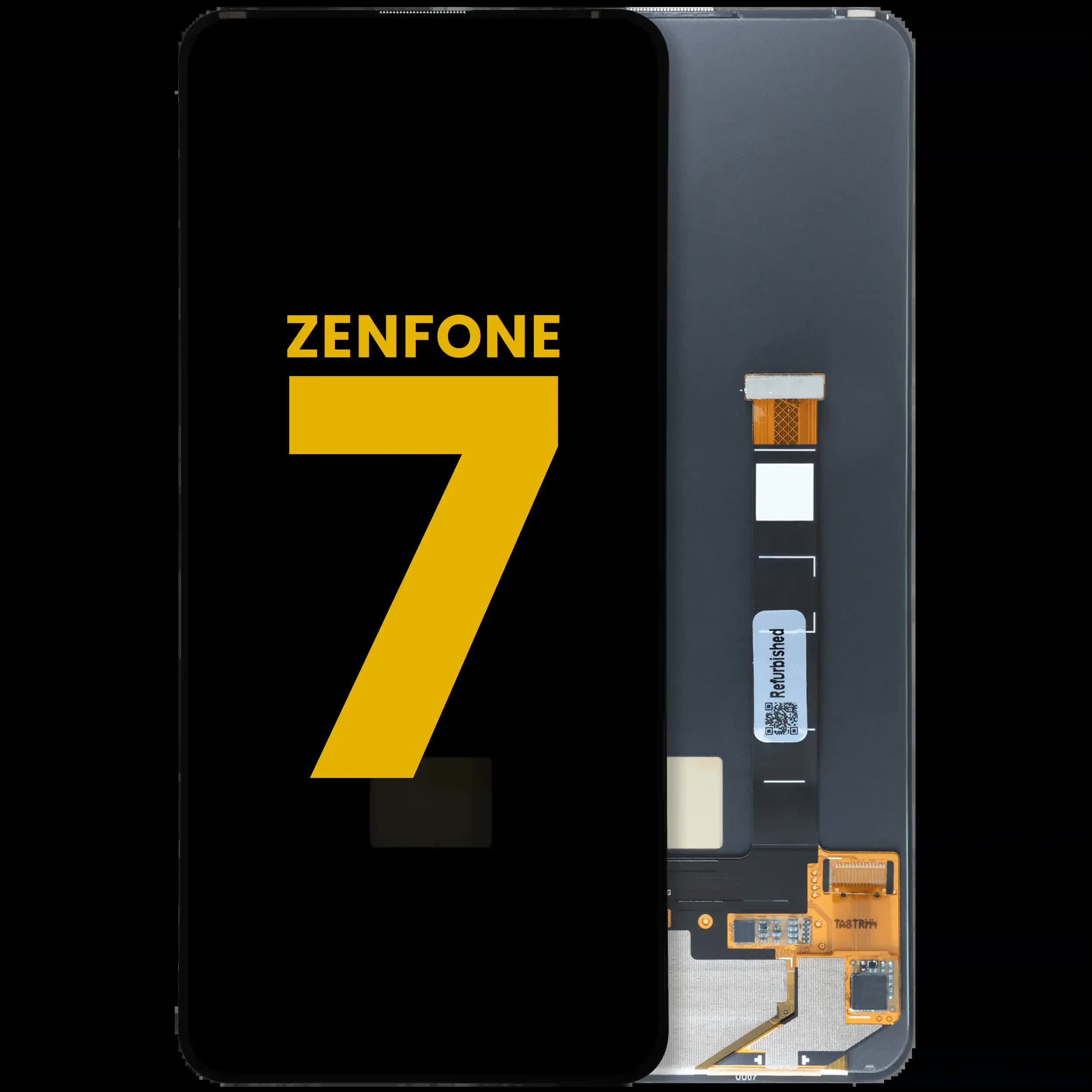 LCD Display ohne Rahmen für Asus ZenFone 7 (professionell aufgearbeitet)