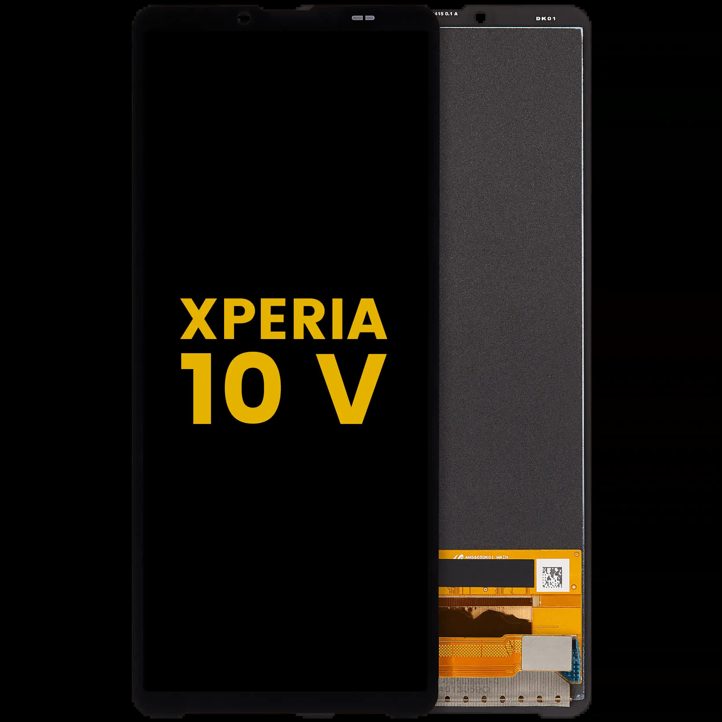 LCD Display ohne Rahmen für Sony Xperia 10 V (professionell aufgearbeitet)