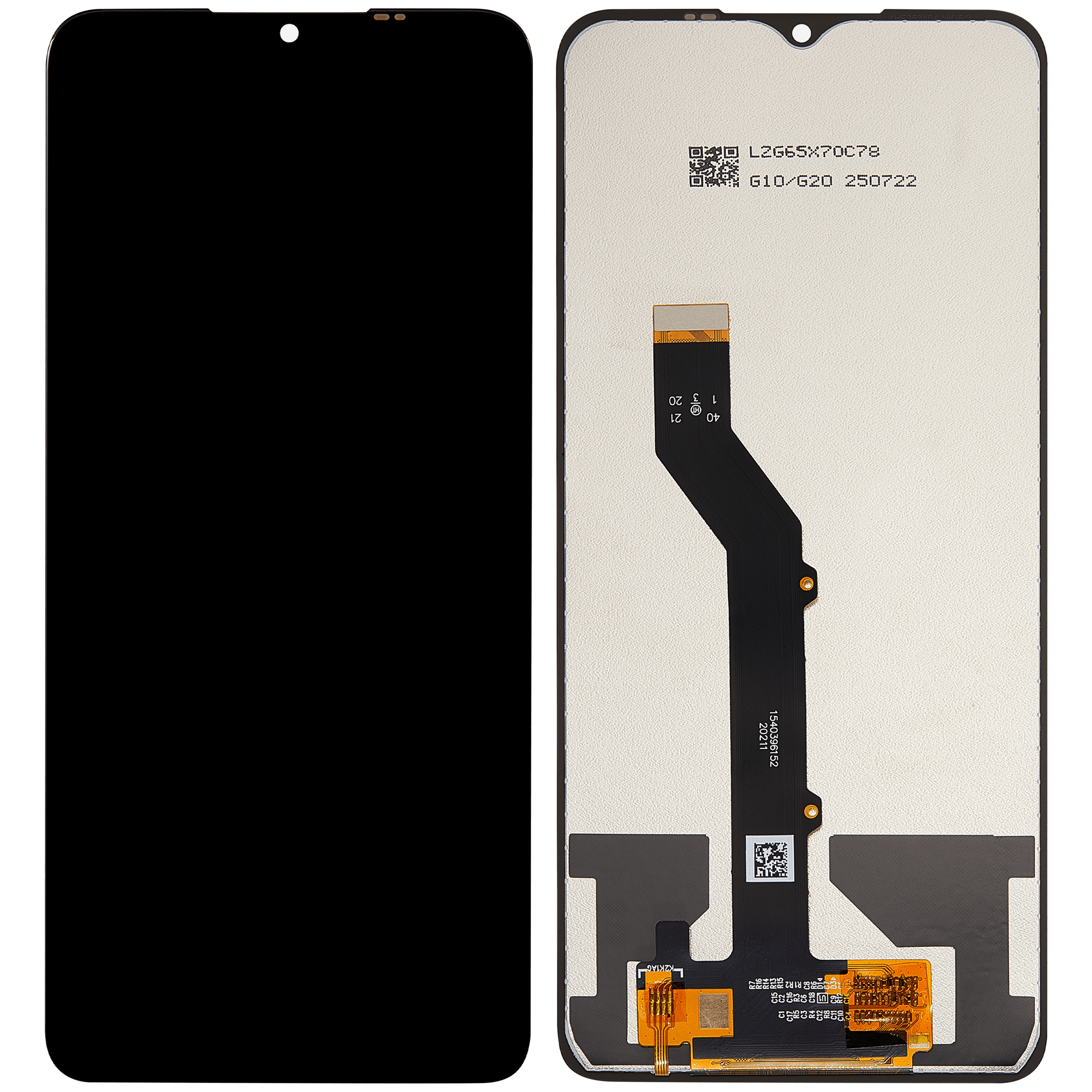 LCD Display ohne Rahmen für Nokia 5.3 (professionell aufgearbeitet) – Bild 2