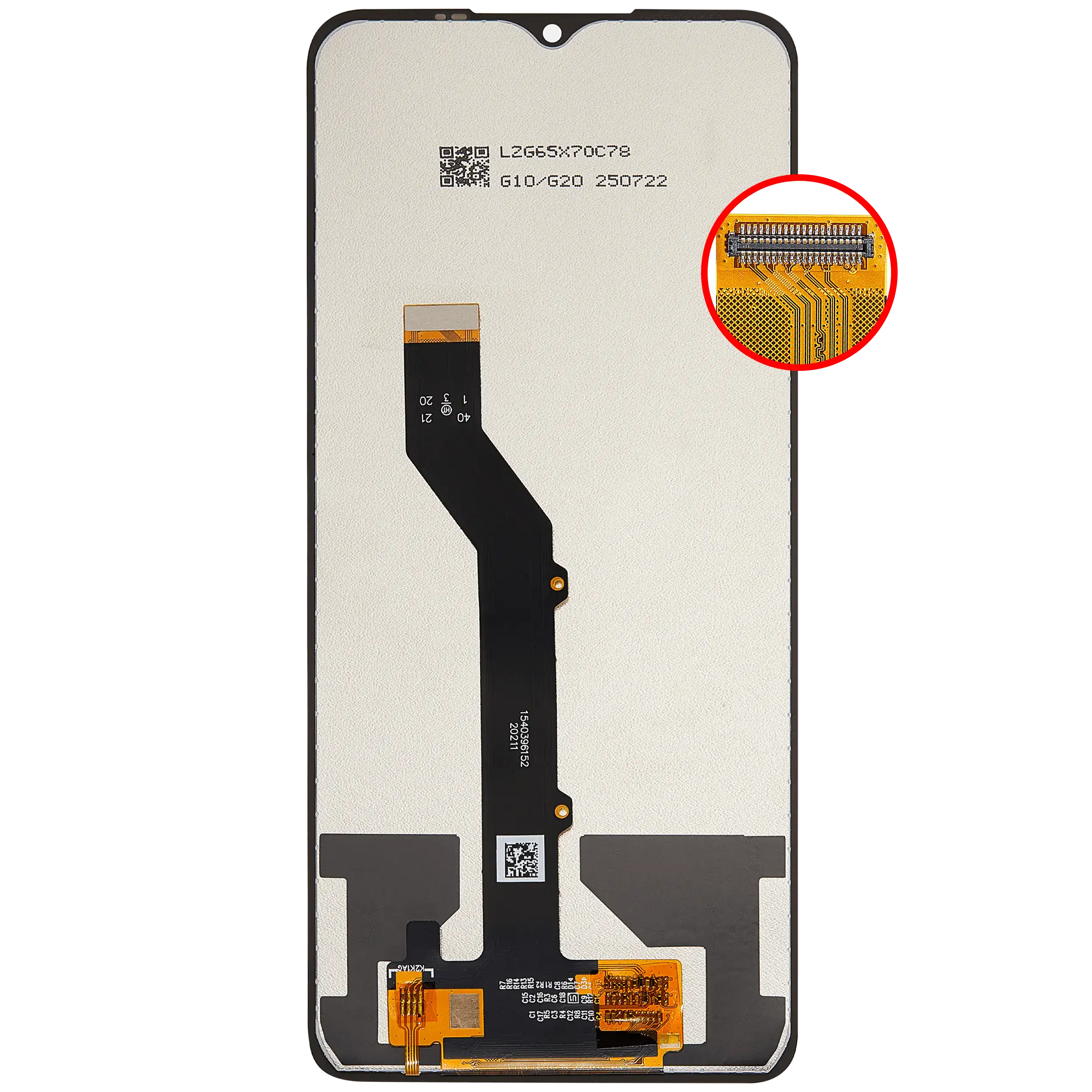 LCD Display ohne Rahmen für Nokia 5.3 (professionell aufgearbeitet) – Bild 4