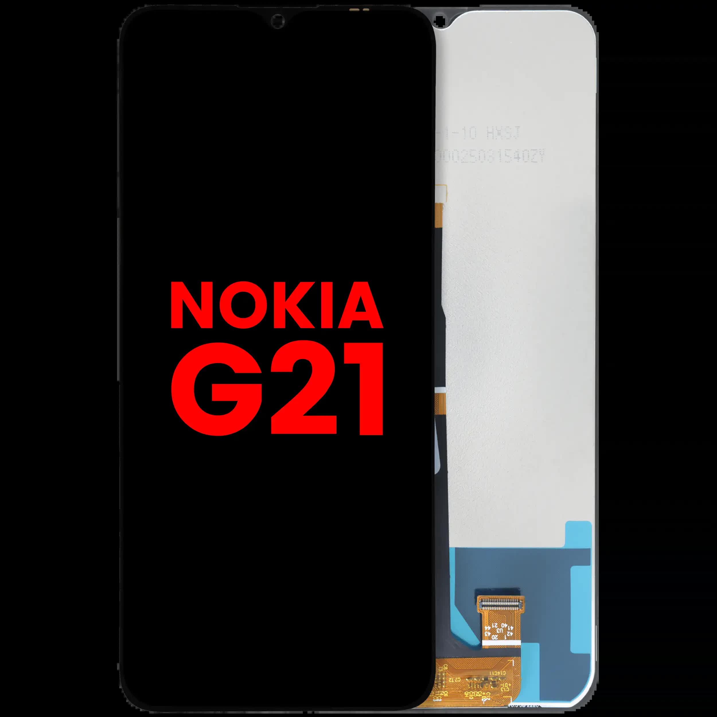LCD Display ohne Rahmen für Nokia G21 (Aftermarket Plus)
