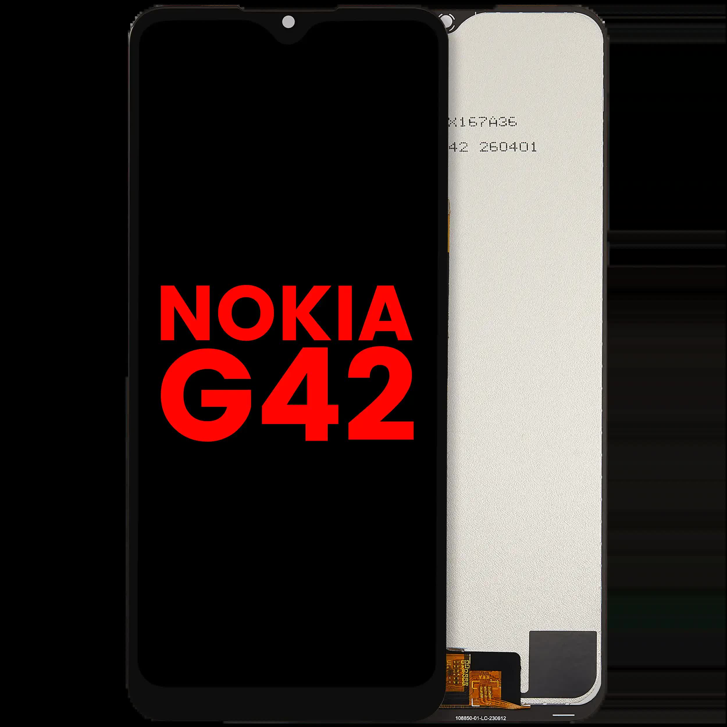 LCD Display ohne Rahmen für Nokia G42 (Aftermarket Plus)