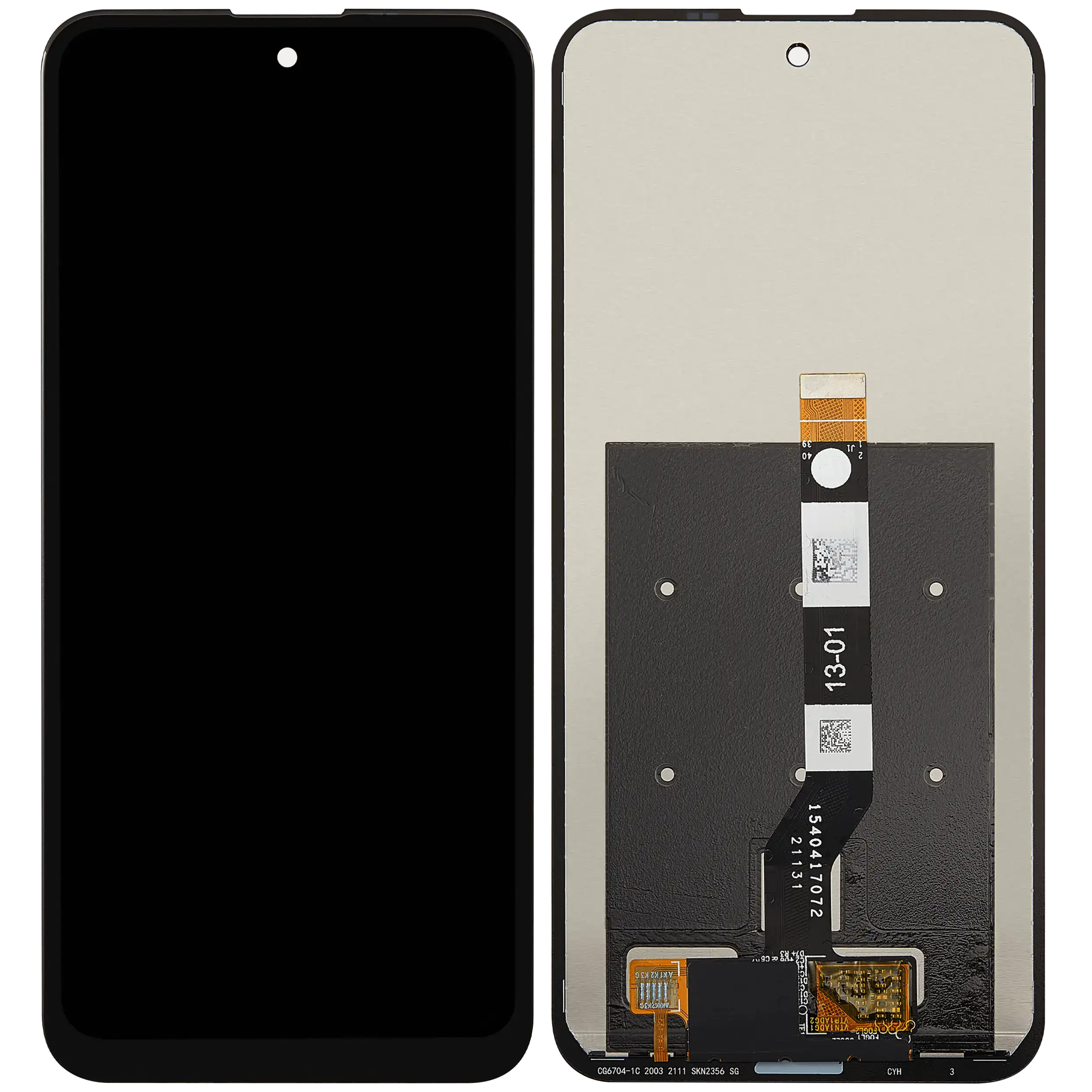 LCD Display ohne Rahmen für Nokia X10 (professionell aufgearbeitet) – Bild 2
