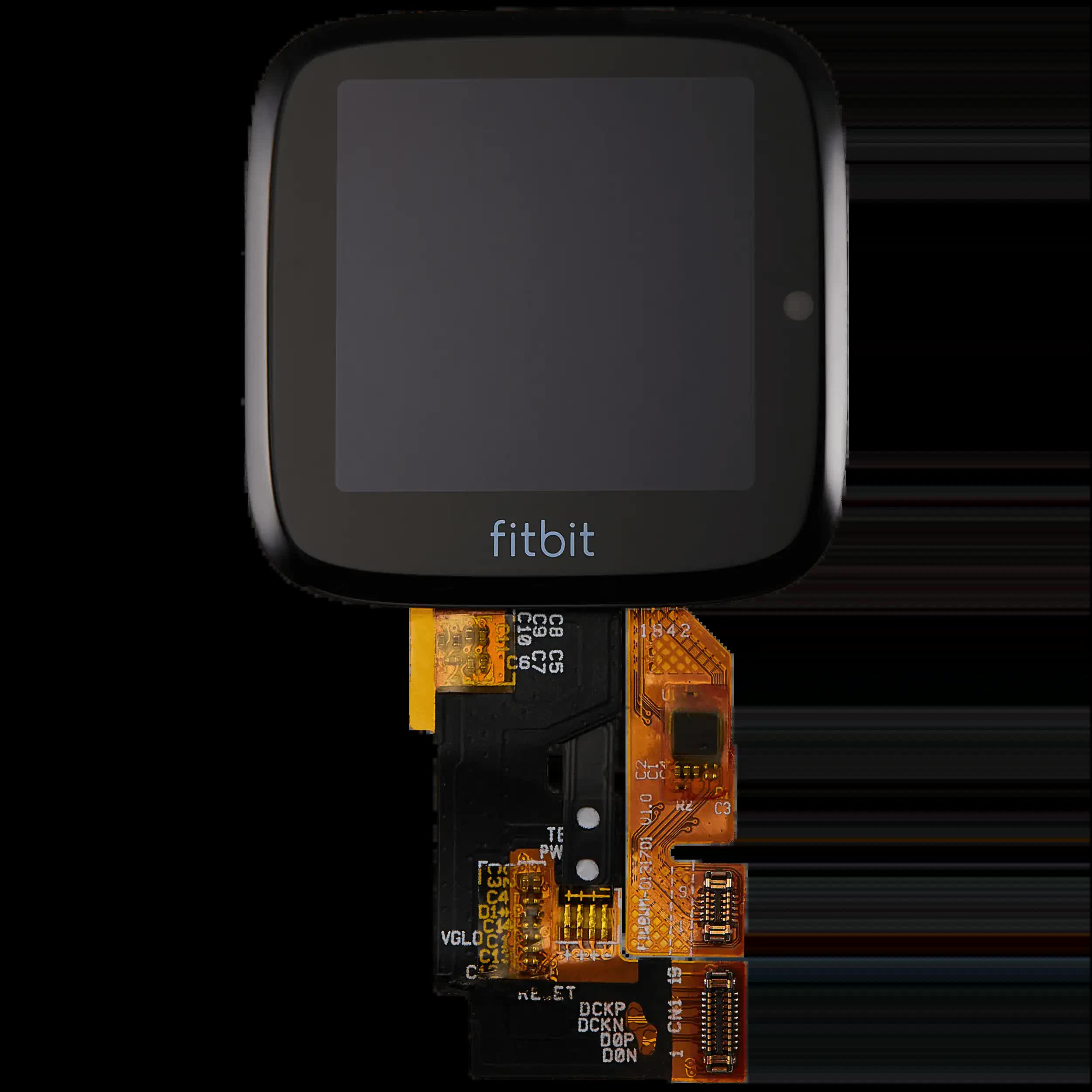 LCD Display ohne Rahmen für Fitbit Versa